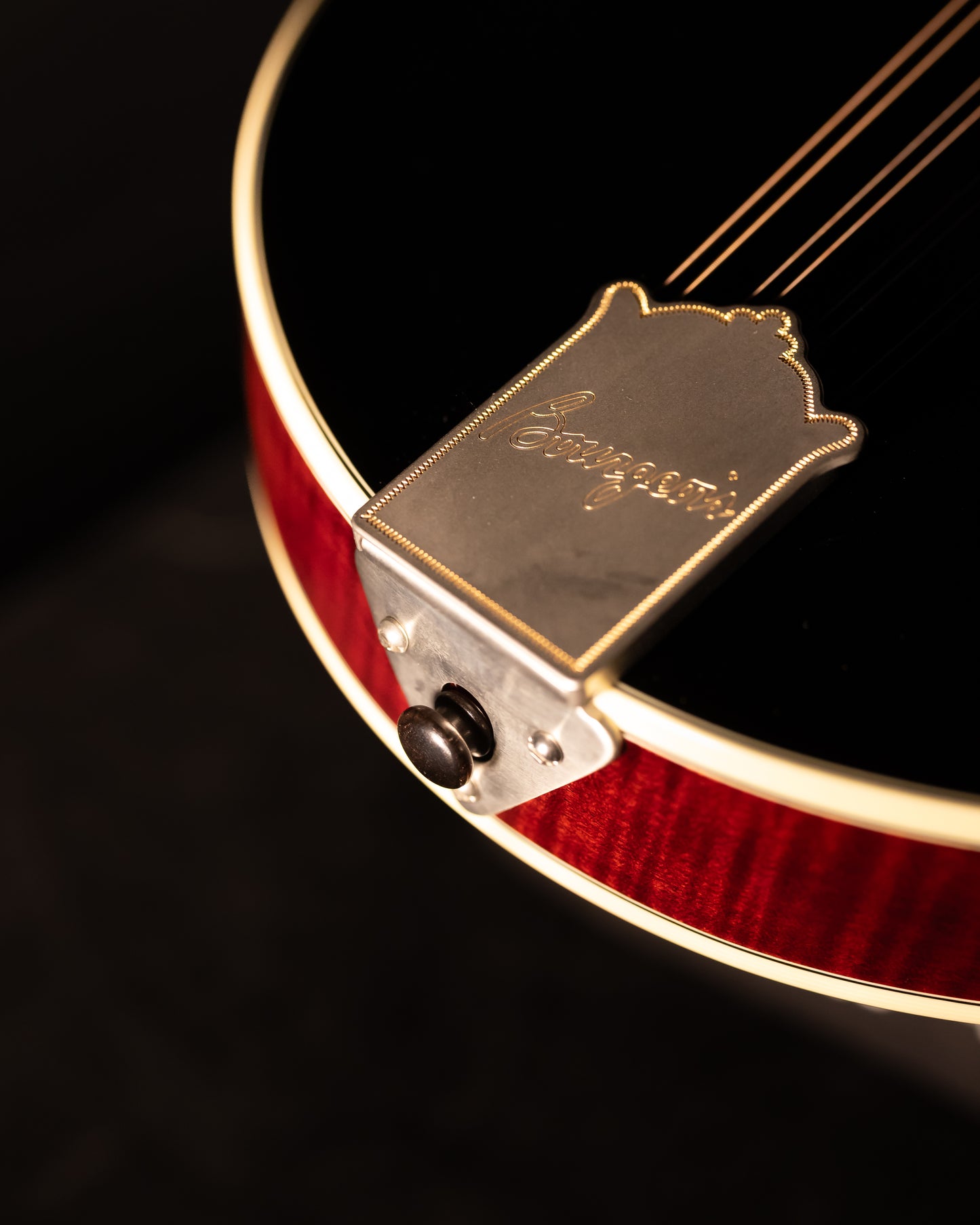 Bourgeois M5-F-BT Mandolin Black Top