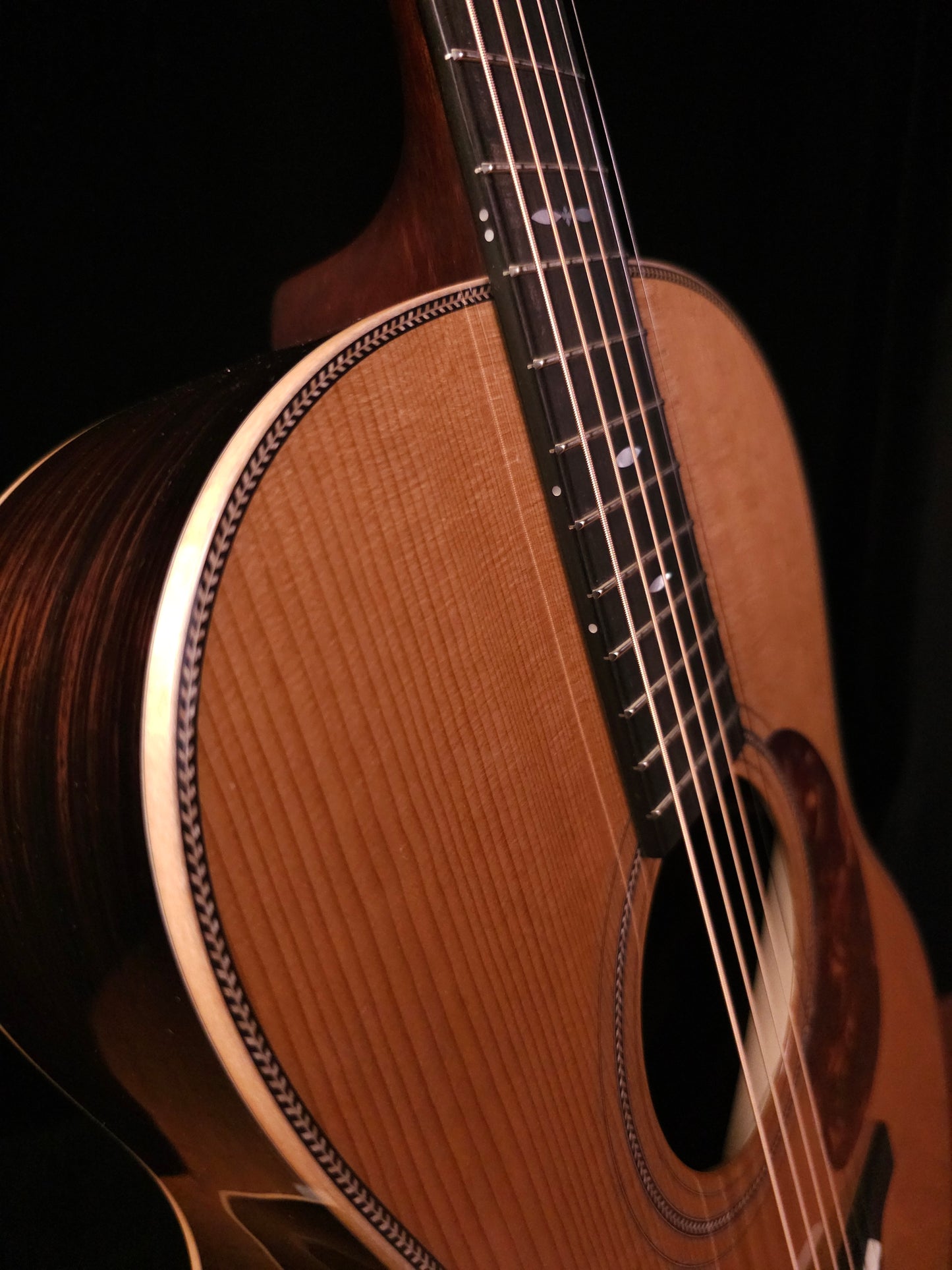 Boucher HG56 12 Fret Slot Head AAAA Torrefied Adirondack / Indian Rosewood
