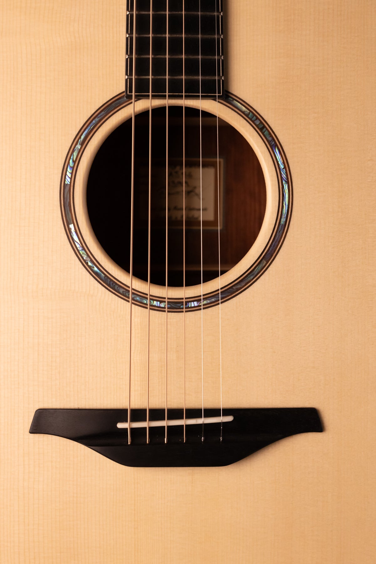 McIlroy Jumbo AJ56 Italian Spruce / Beeswing Bubinga