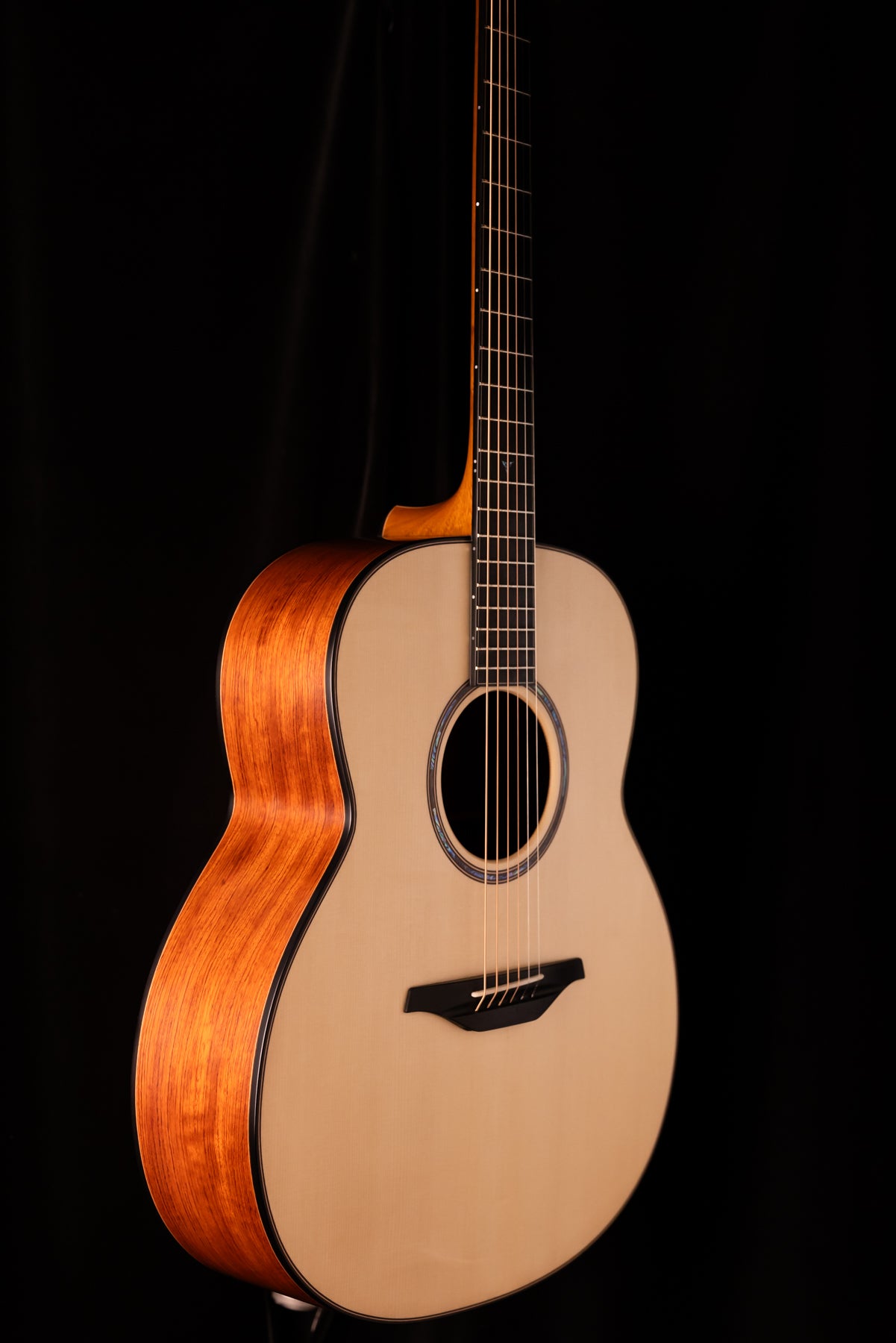 McIlroy Jumbo AJ56 Italian Spruce / Beeswing Bubinga