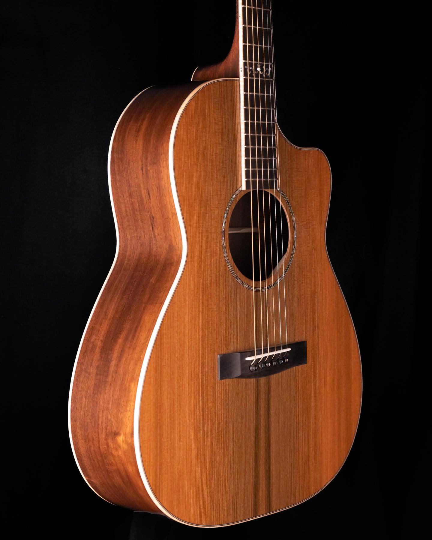 Brand New Huss and Dalton CM-12 Custom Sinker Redwood/ Katalox