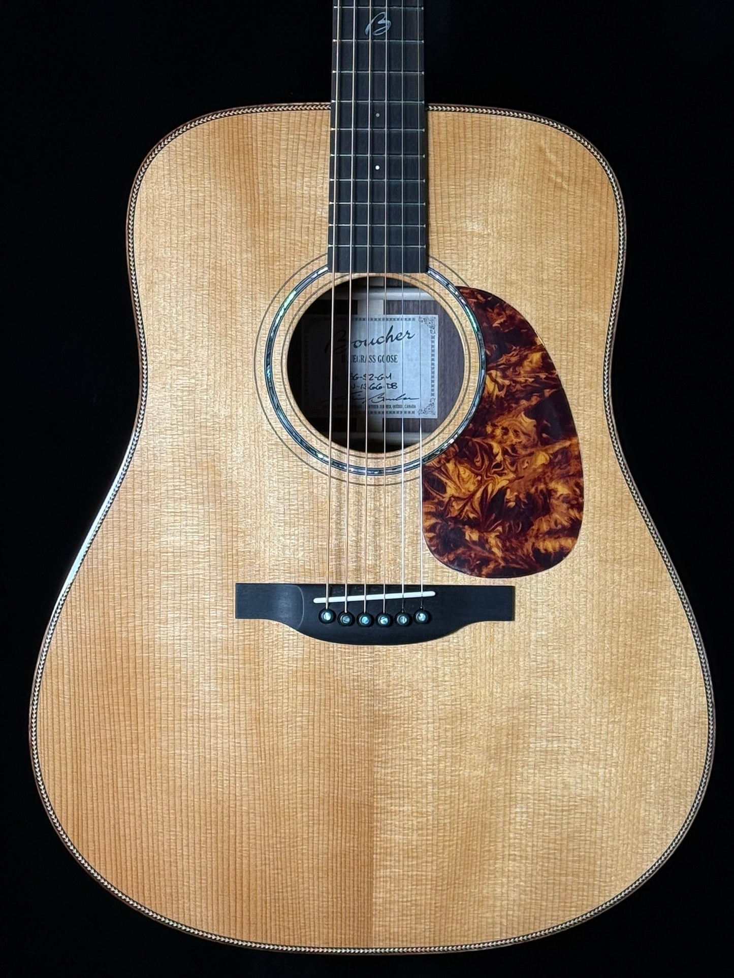 Boucher Bluegrass Goose BG-52-GM Torrefied Master Grade Adirondack/ Indian Rosewood