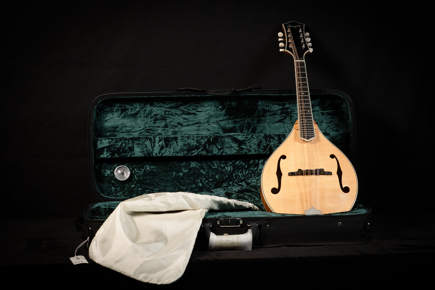 Bourgeois A Style Mandolin Model M5A Adi Top / Flamed Bosnian Maple ALL TORREFIED