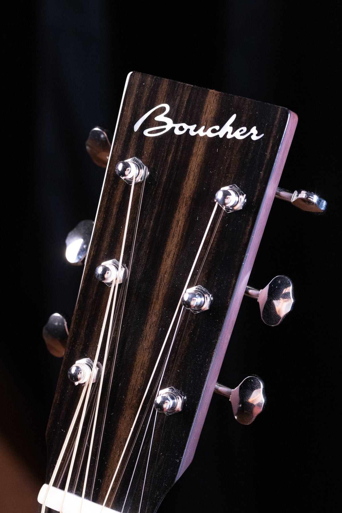 Boucher SG-52-BMV "Studio Goose" Amber Burst Dreadnaught Master Grade Adirondack / Indian Rosewood Vintage Pack