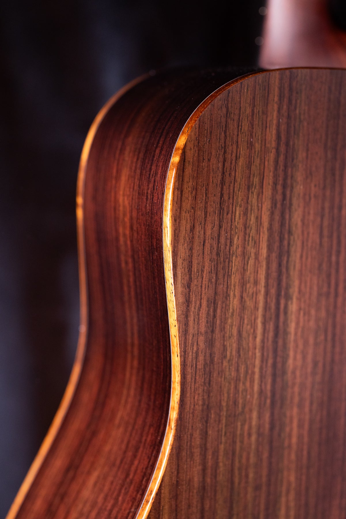 Boucher SG-52-BMV "Studio Goose" Amber Burst Dreadnaught Master Grade Adirondack / Indian Rosewood Vintage Pack