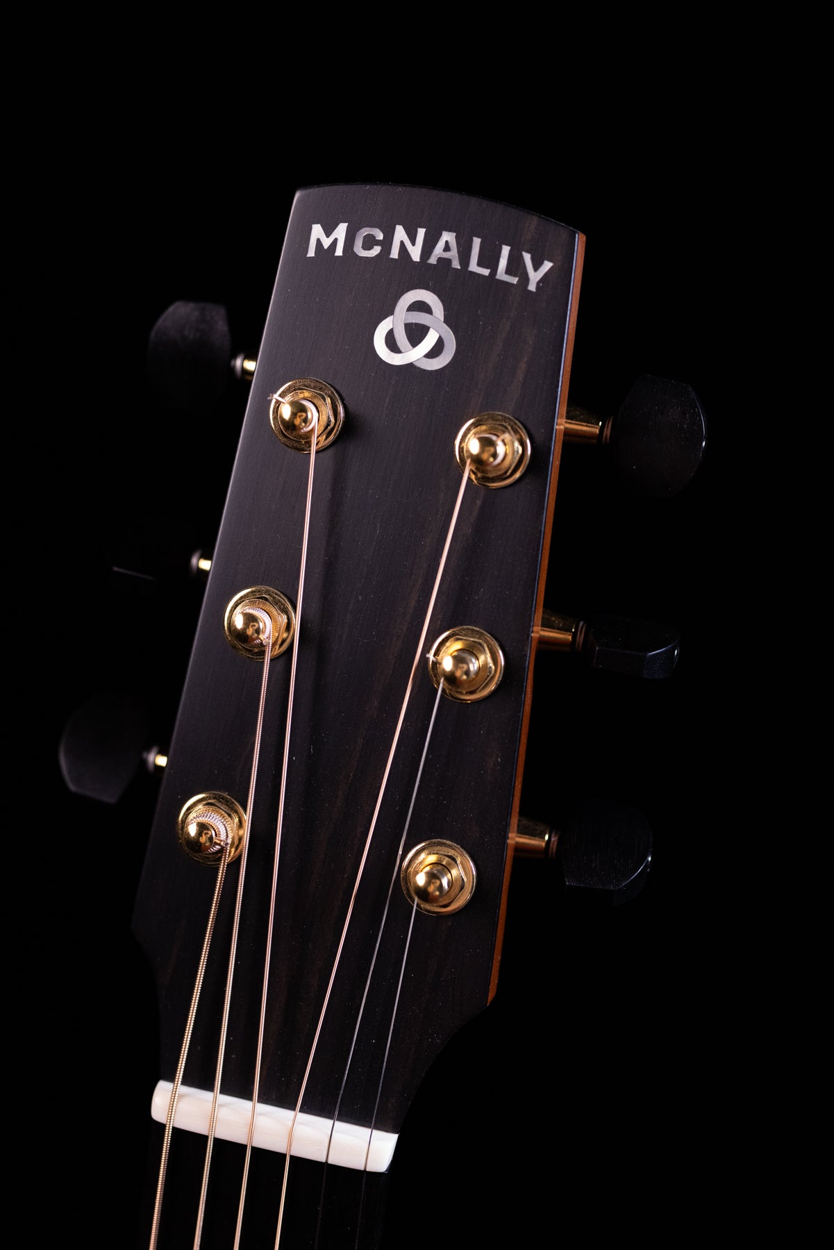 McNally J Custom Jumbo Redwood Soundboard / Walnut Back & Sides with Manzer Wedge
