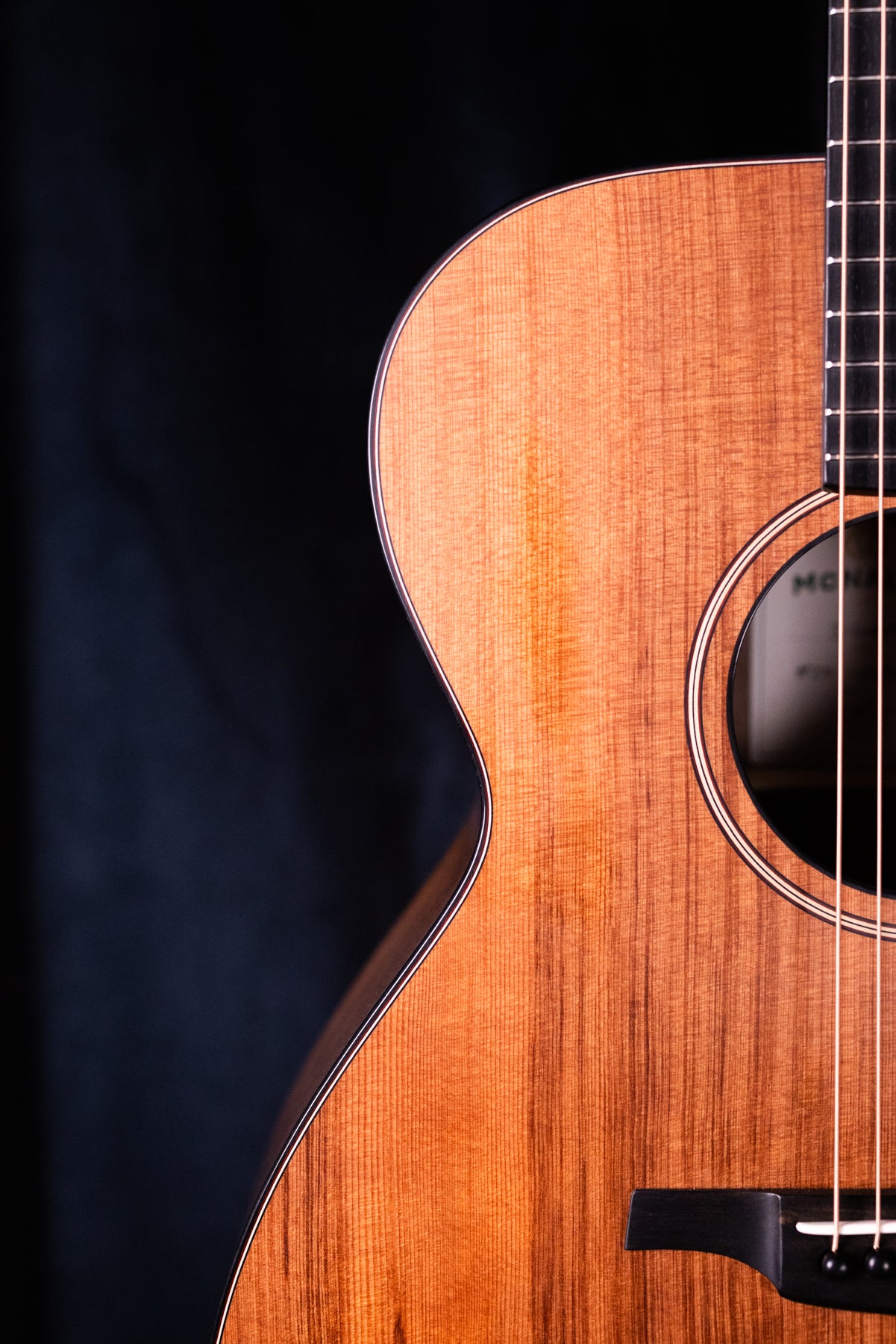 McNally J Custom Jumbo Redwood Soundboard / Walnut Back & Sides with Manzer Wedge