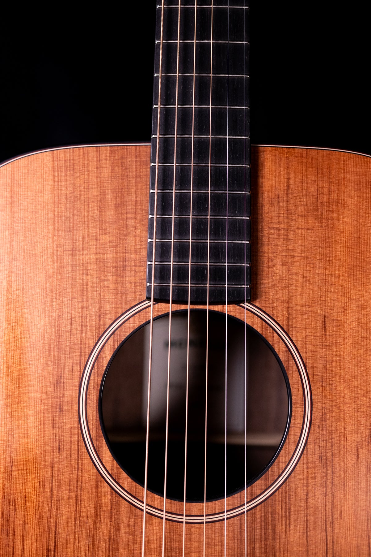 McNally J Custom Jumbo Redwood Soundboard / Walnut Back & Sides with Manzer Wedge