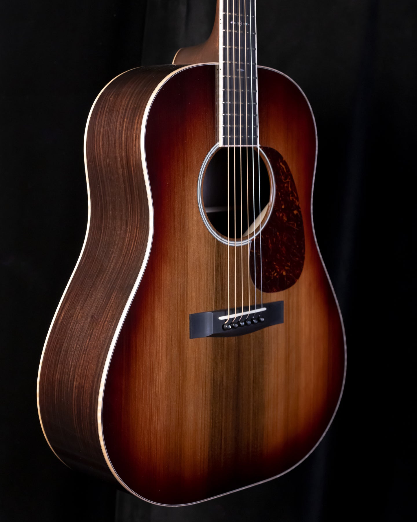 Huss and Dalton DS Custom Sunburst Slope Dread Sinker Redwood/Rosewood