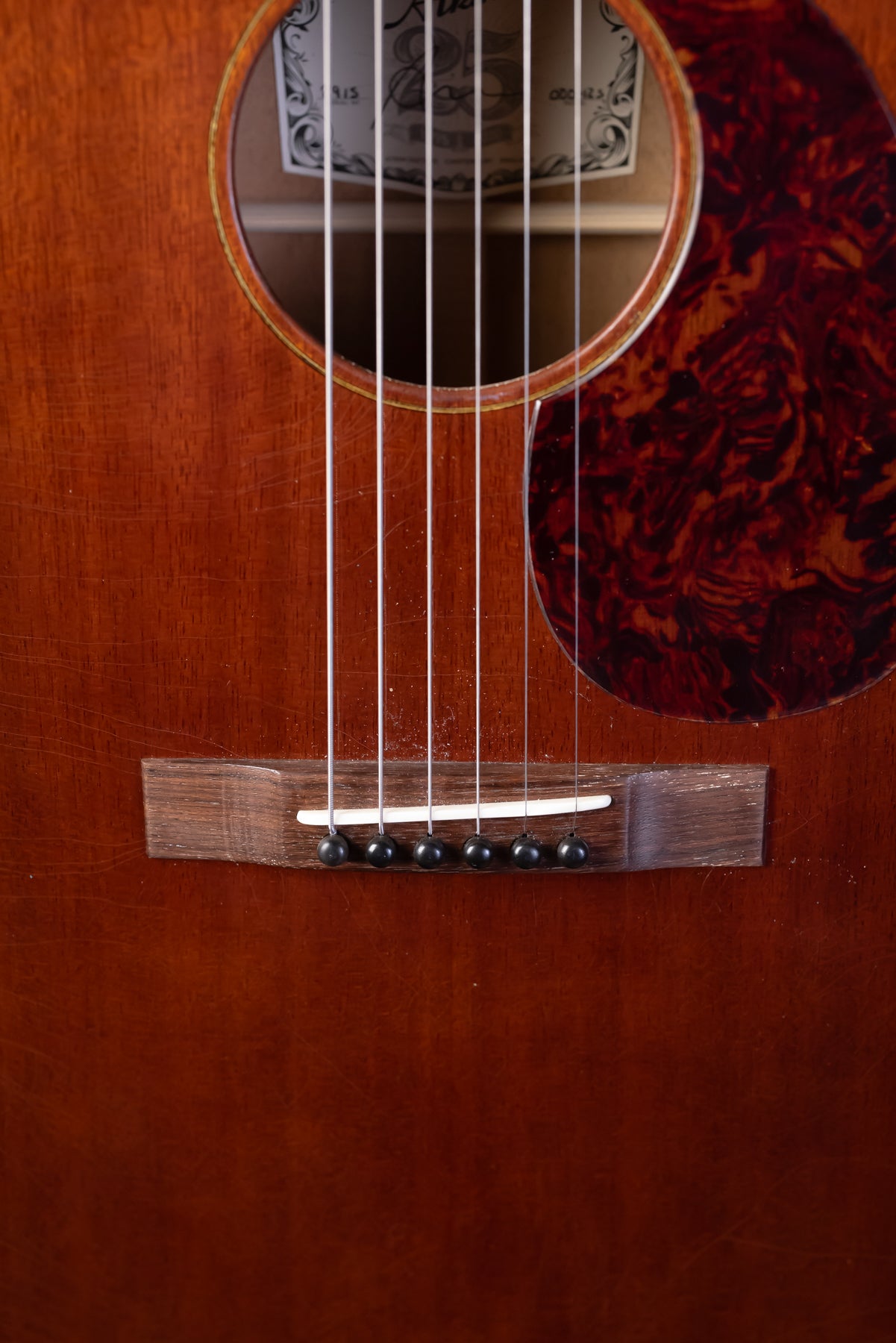 Previously Owned Atkin Dust Bowl 000-12S All Mahogany 12 Fret
