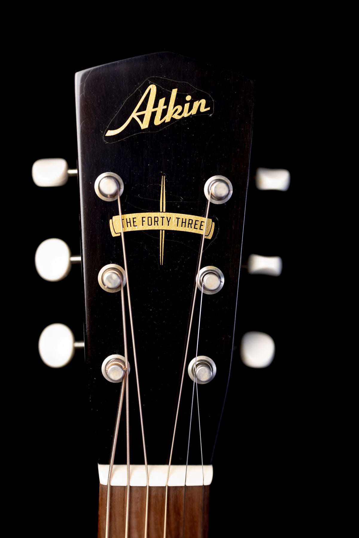 Atkin J43 Baked Sitka/ Mahogany Slope Dread Wine Red!