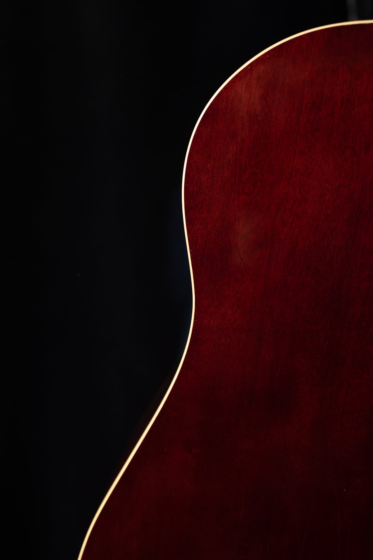 Atkin J43 Baked Sitka/ Mahogany Slope Dread Wine Red!