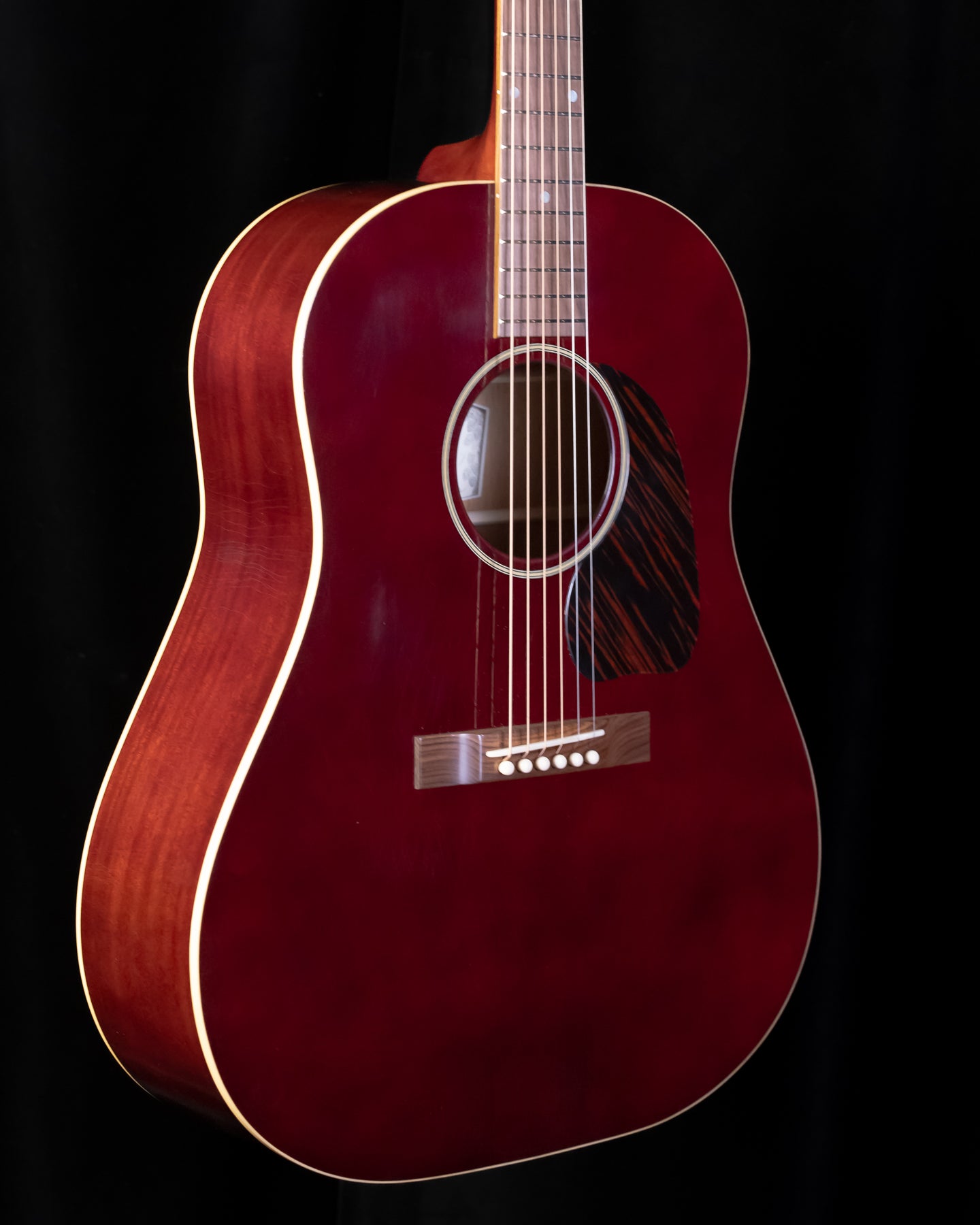 Atkin J43 Baked Sitka/ Mahogany Slope Dread Wine Red!