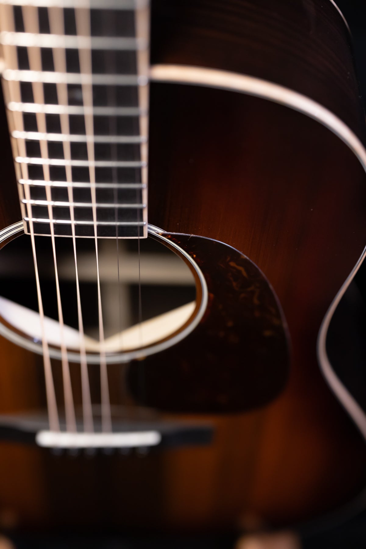 Huss and Dalton DS Custom Sunburst Slope Dread Sinker Redwood/Rosewood