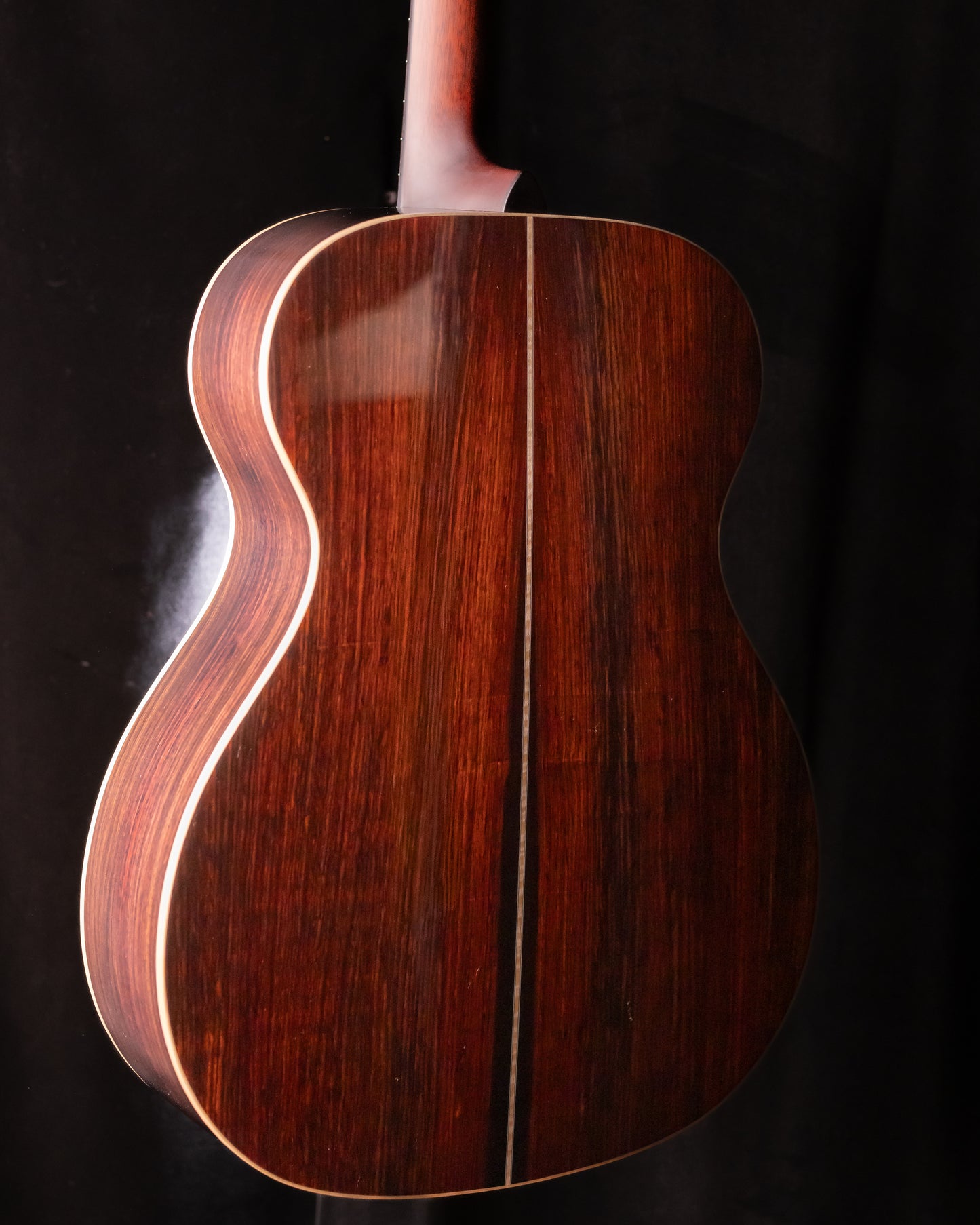 Boucher Studio Goose OM SG 51 B Vintage Burst! AAAA Adirondack/Indian Rosewood