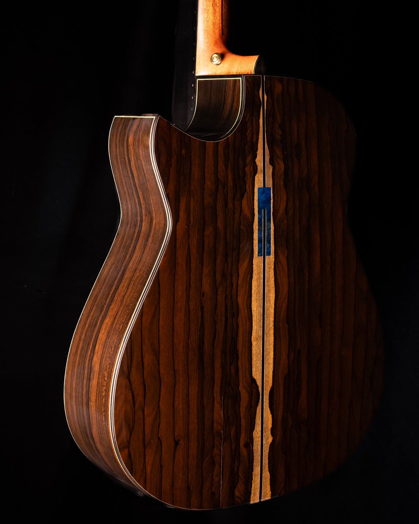 Hozen Blue Label MD ZC Sinker Redwood/Ziricote Fan Fret