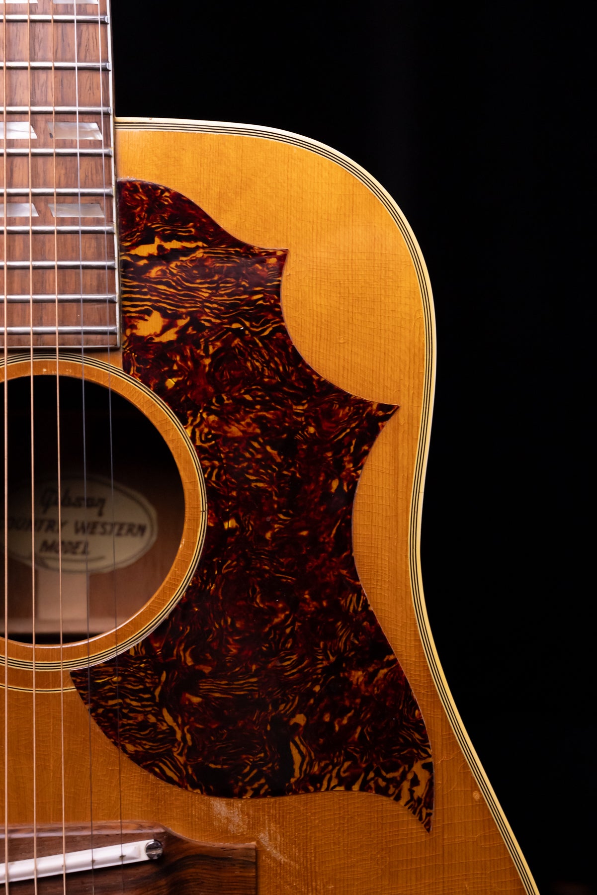 Vintage! 1966-67 Gibson Country Western Sitka/Mahogany