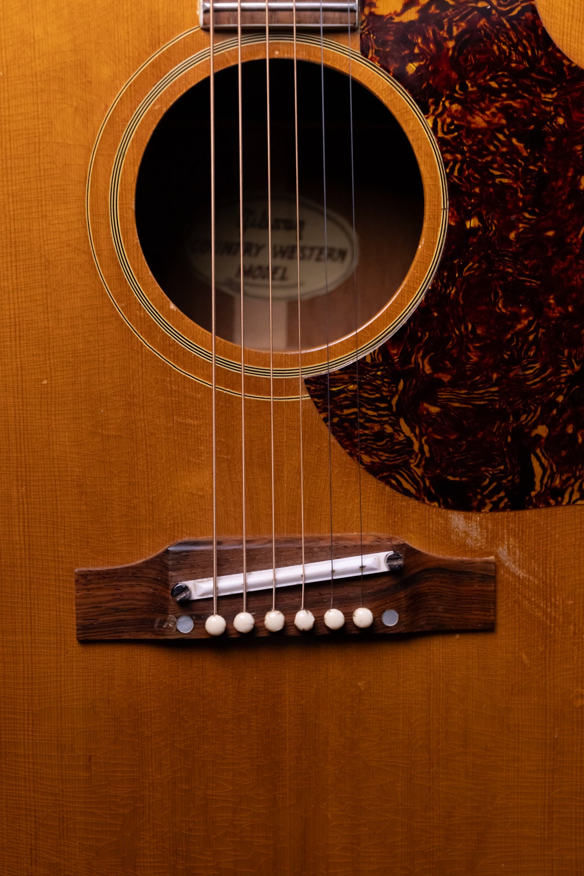 Vintage! 1966-67 Gibson Country Western Sitka/Mahogany