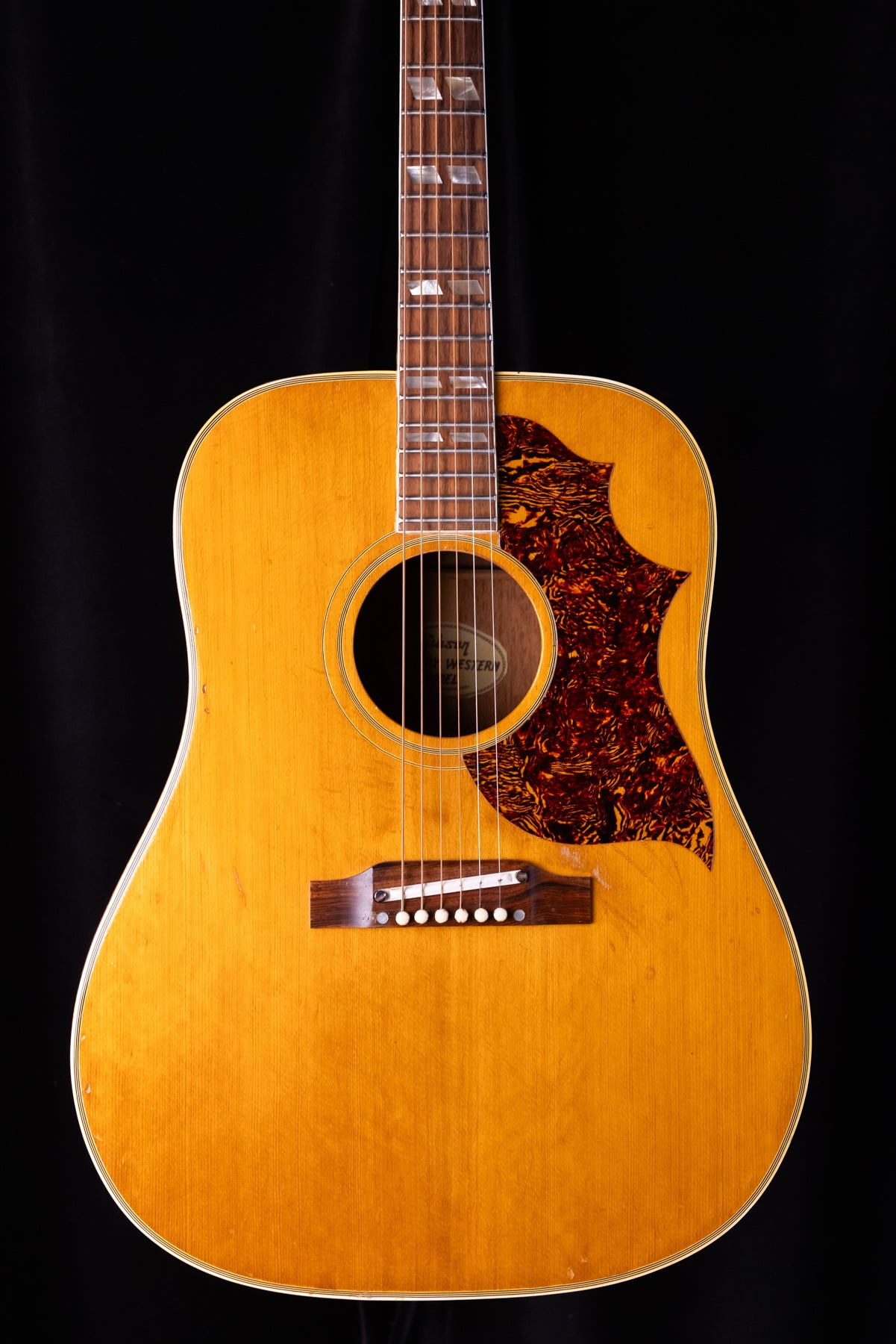 Vintage! 1966-67 Gibson Country Western Sitka/Mahogany