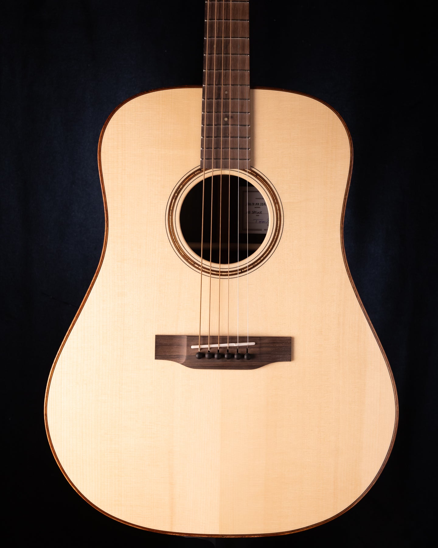 Bedell BH-D-AD/BR Dreadnaught Adirondack Spruce/Brazilian Rosewood