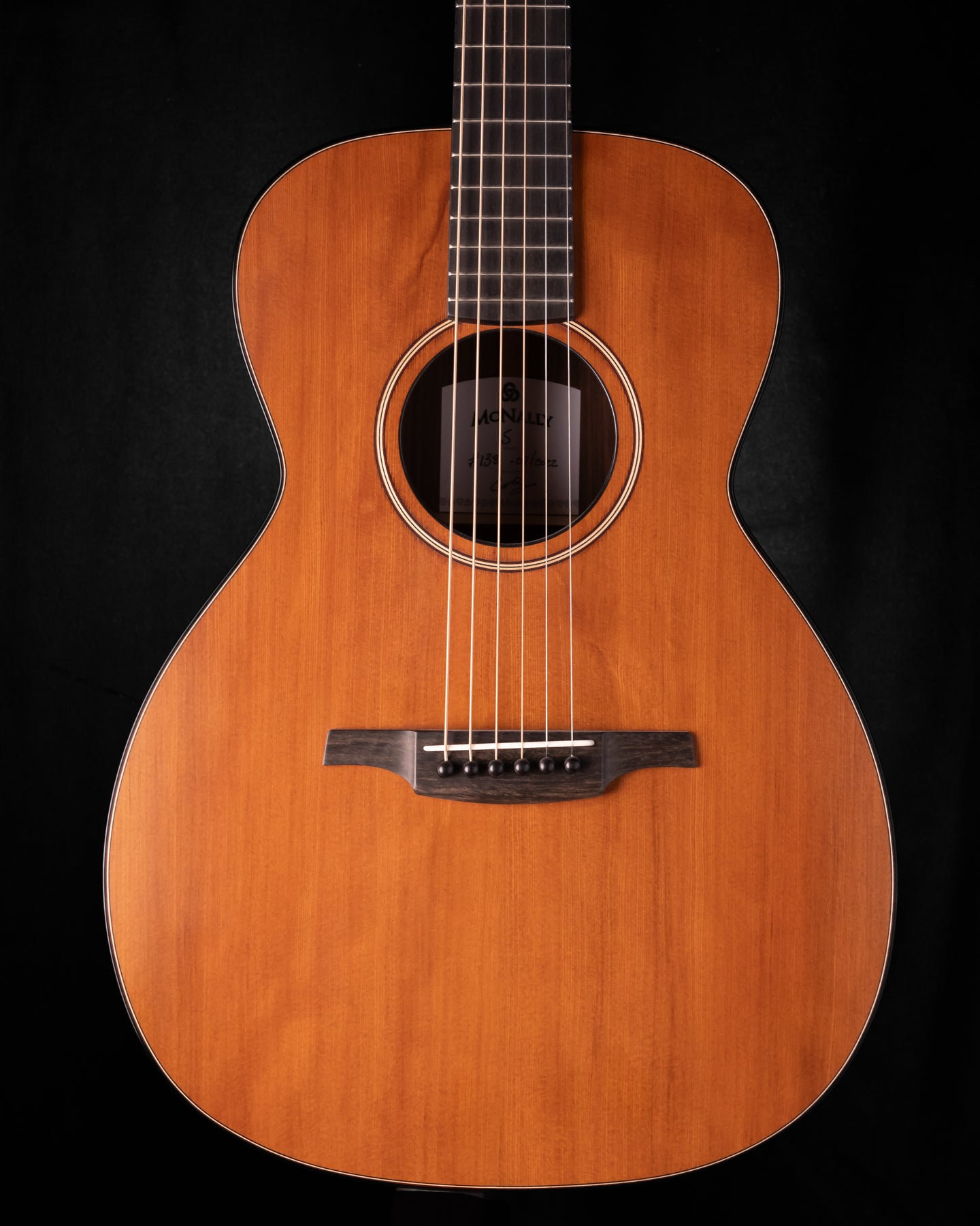 McNally S Model Small Body Redwood/ Indian Rosewood