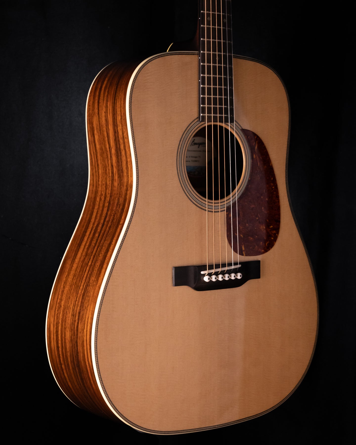 Bourgeois Touchstone Dreadnaught Vintage/TS Sitka Spruce Top & Indian Rosewood Back / Sides