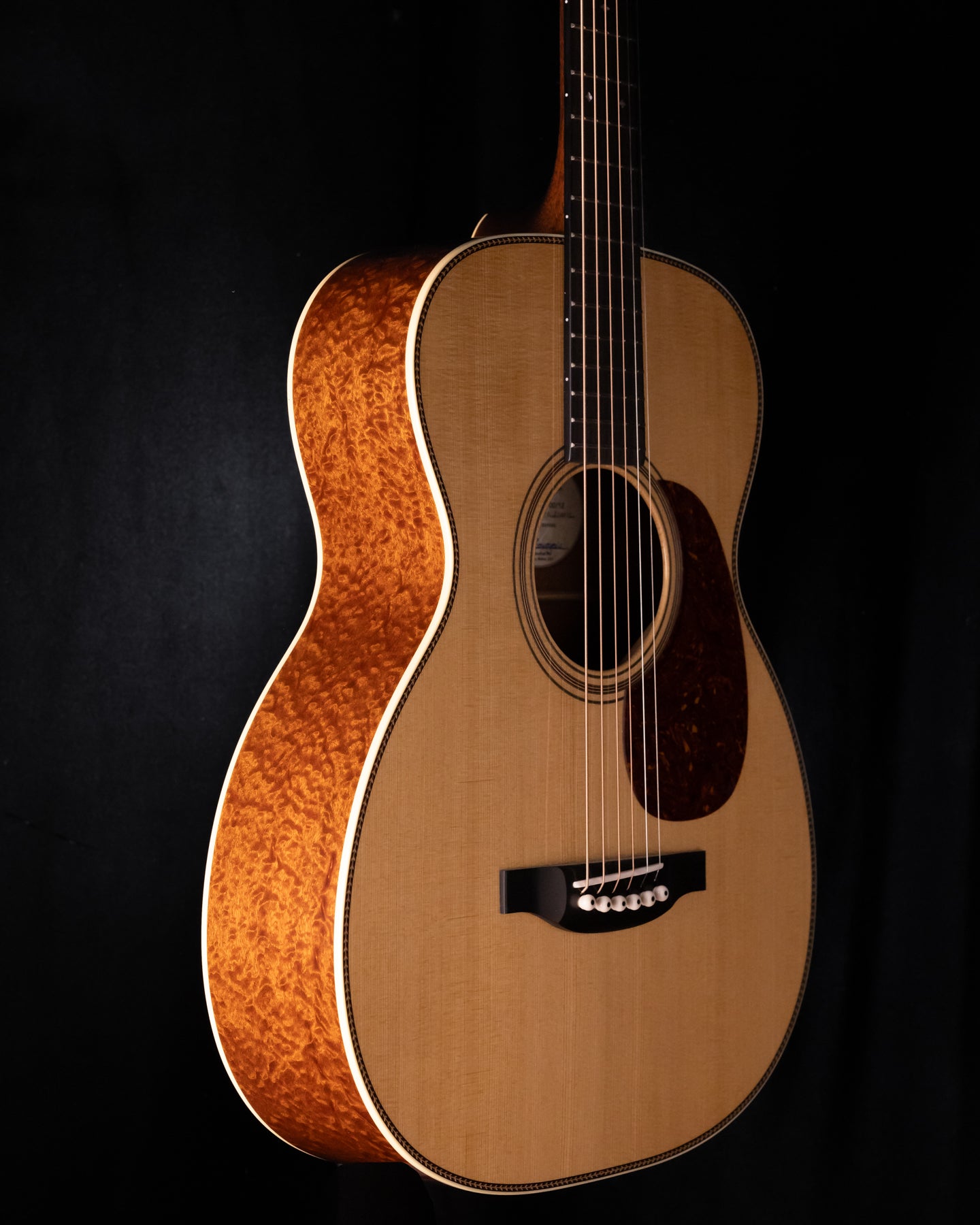 Bourgeois 00/12 'The Coupe' AT Italian Spruce/Double O Body 12 Fret Torrefied Italian Spruce / Highly FiguredSapele