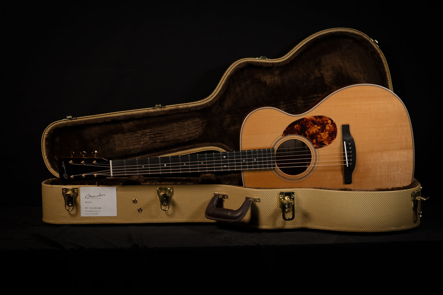 Boucher Studio Goose SG-21-G OM Torrefied Adirondack/African Bubinga