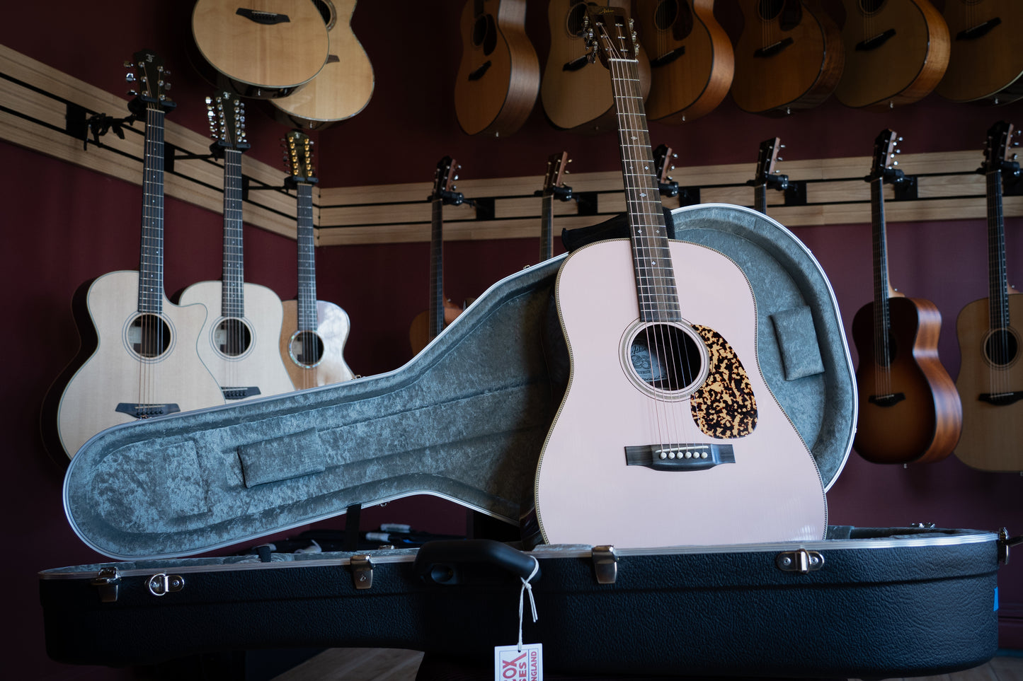 Atkin D37S Custom Shop 12 Fret Baked Sitka/Indian Rosewood