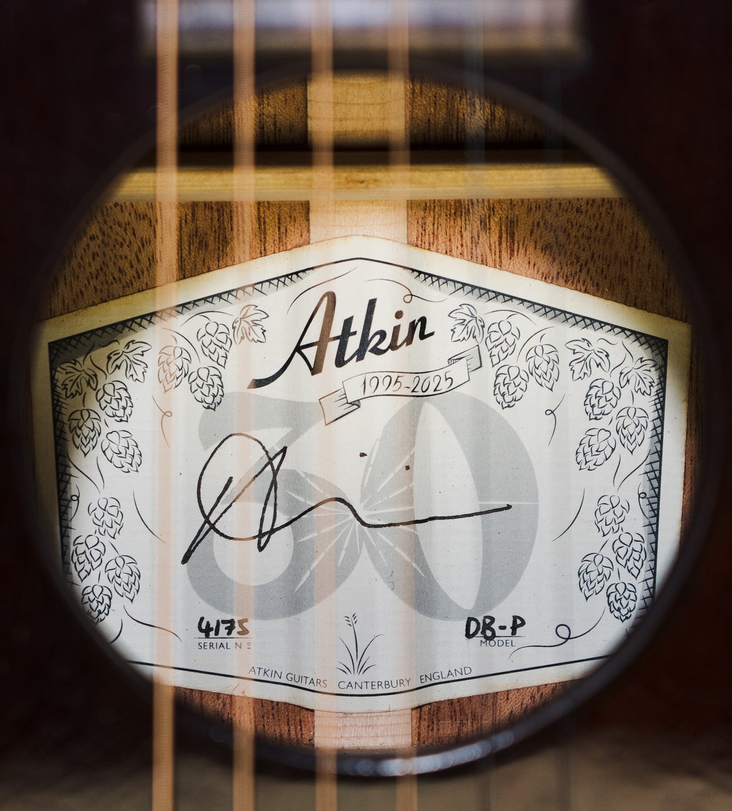 Atkin DB-P 'Dust Bowl' Parlor All Mahogany