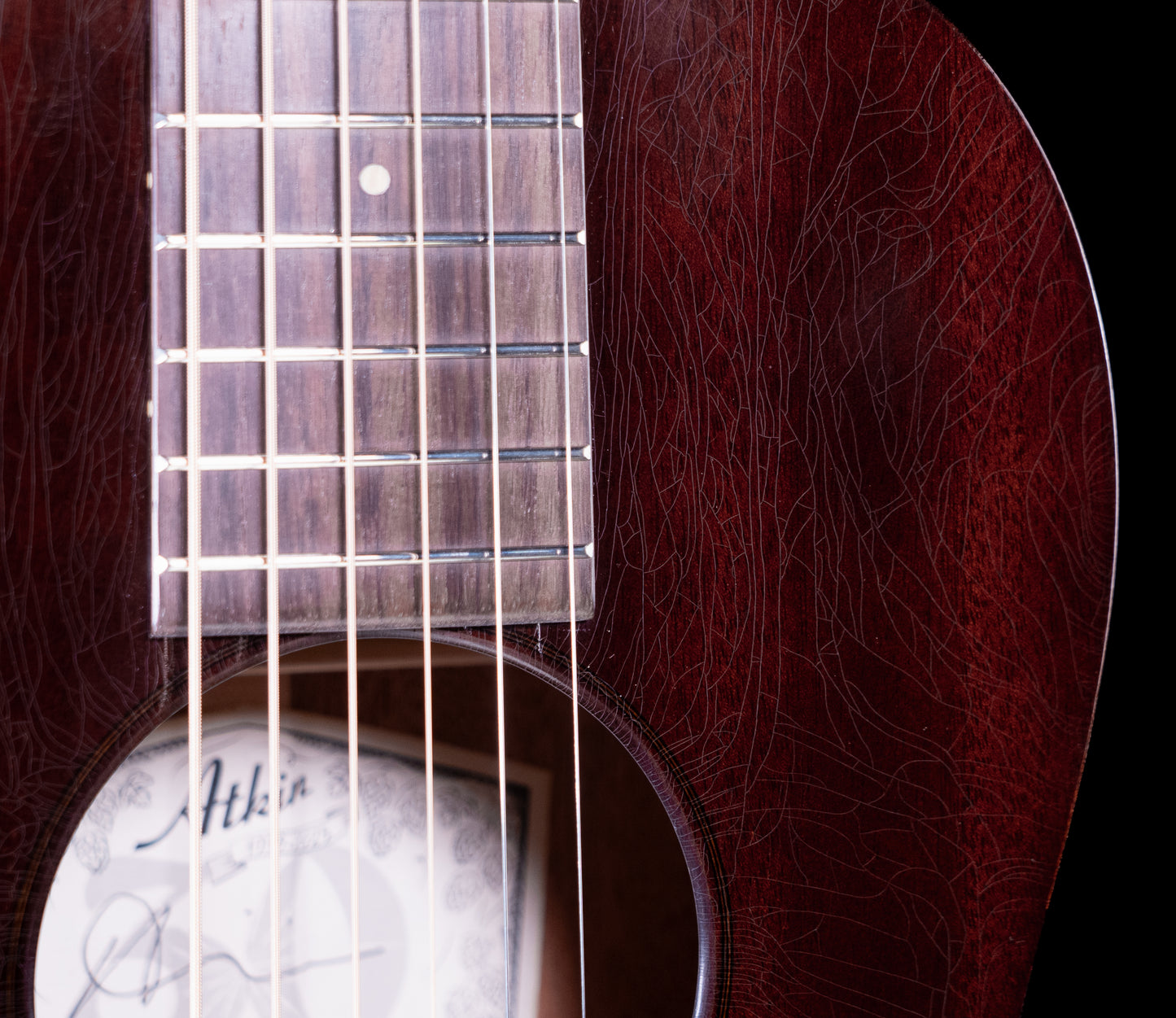 Atkin DB-P 'Dust Bowl' Parlor All Mahogany