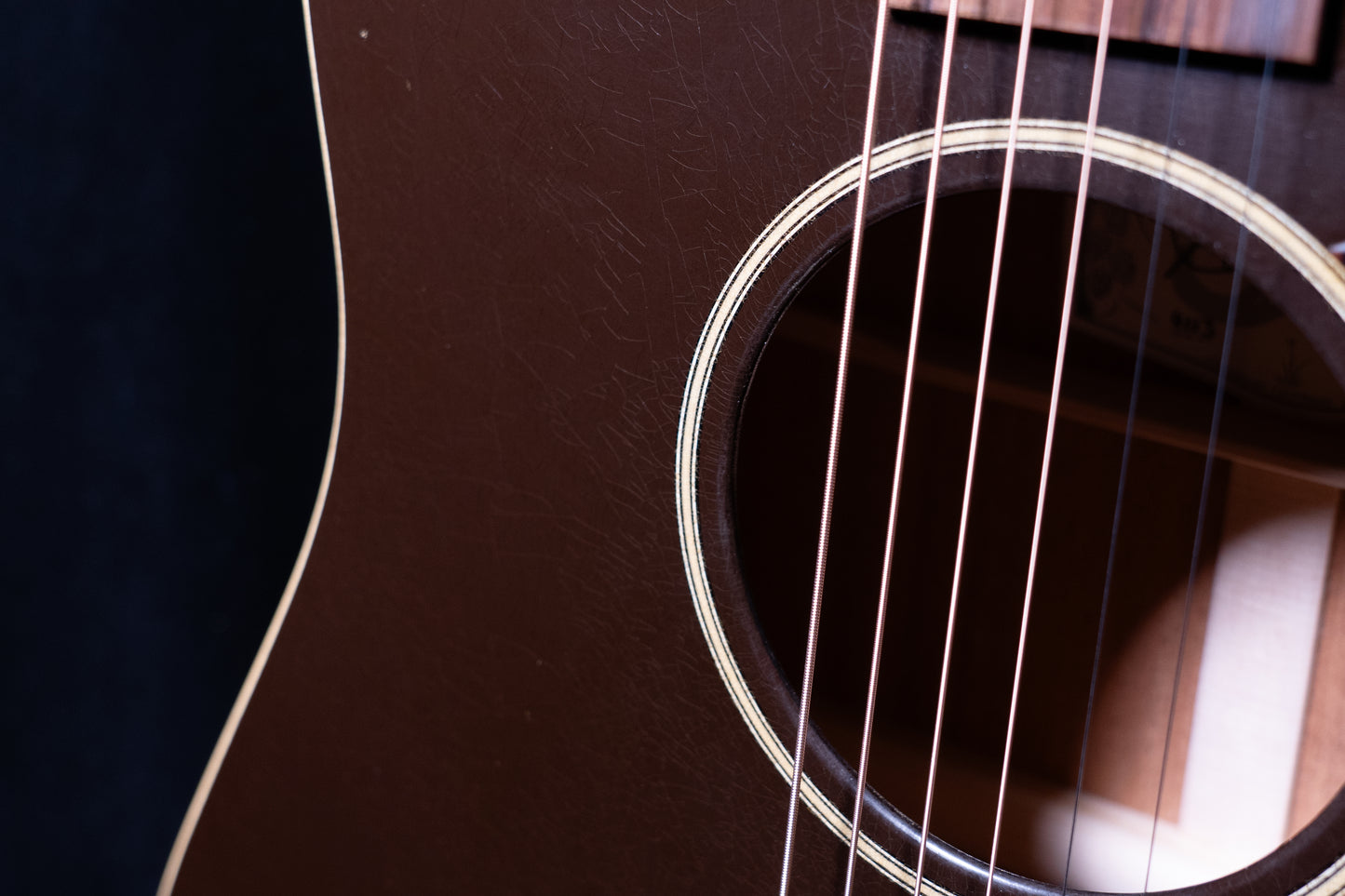 Atkin 'Hawaiian Master' Slope Dread 12-Fret Sitka/Mahogany Oxblood!