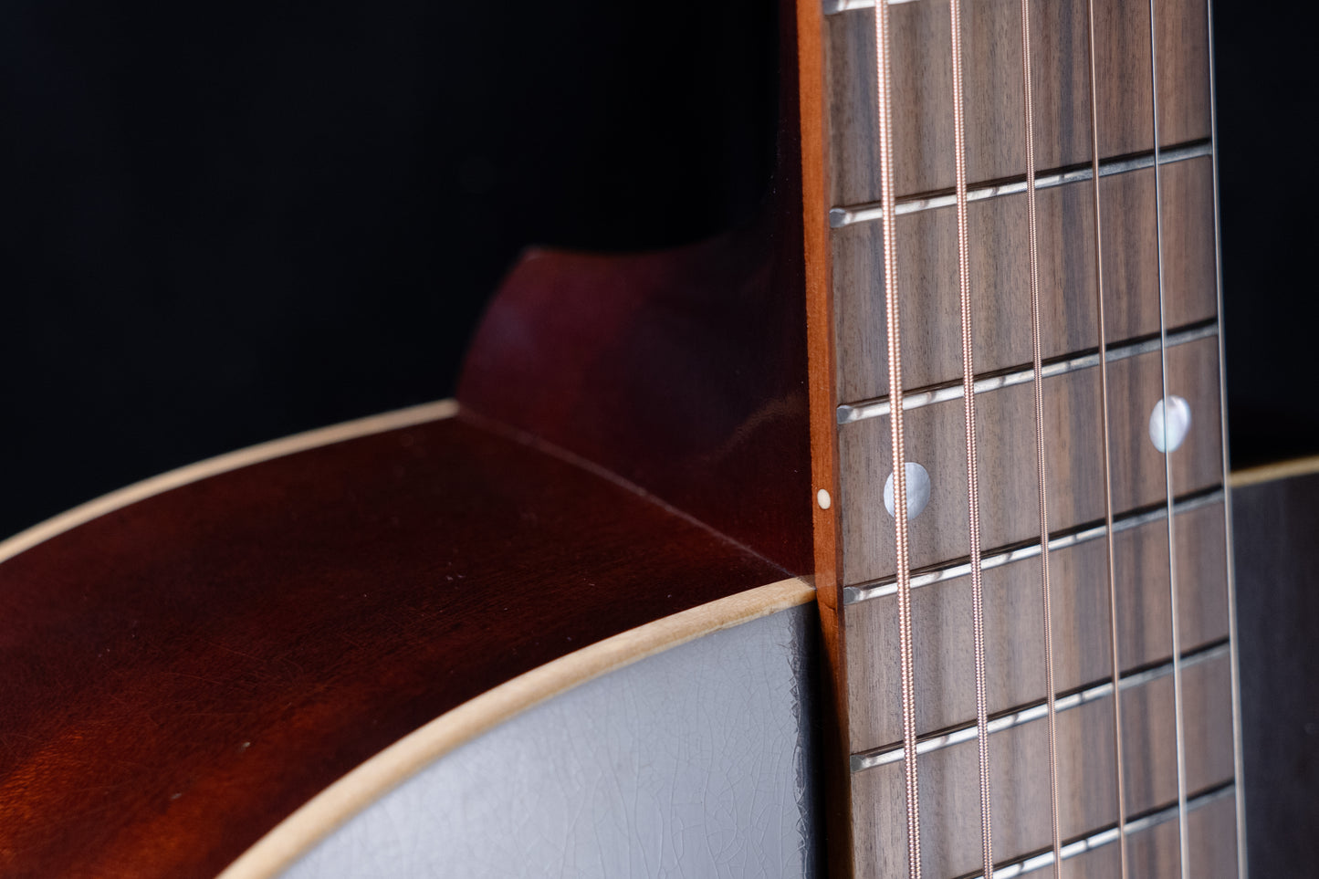 Atkin 'Hawaiian Master' Slope Dread 12-Fret Sitka/Mahogany Oxblood!