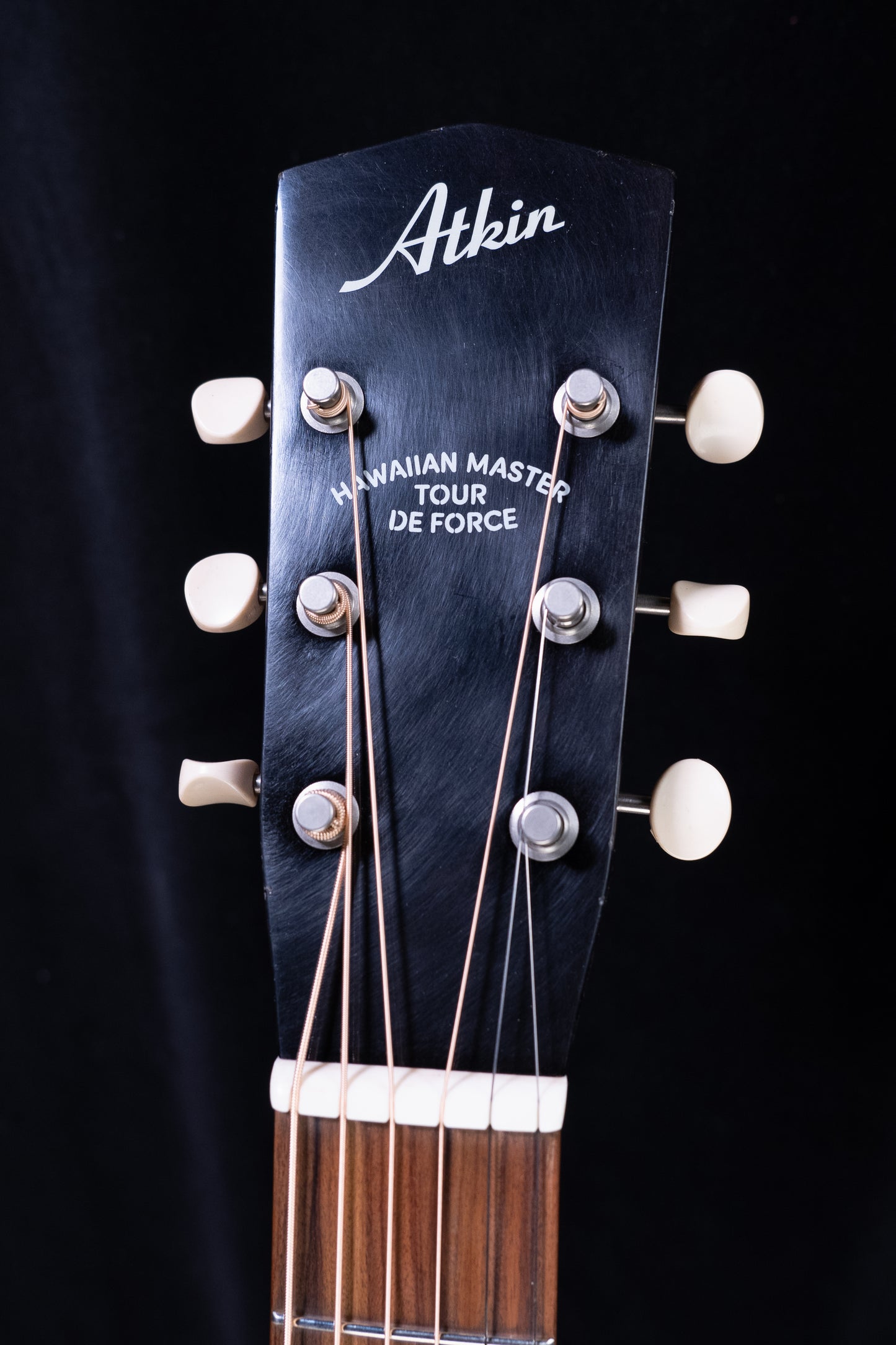 Atkin 'Hawaiian Master' Slope Dread 12-Fret Sitka/Mahogany Oxblood!