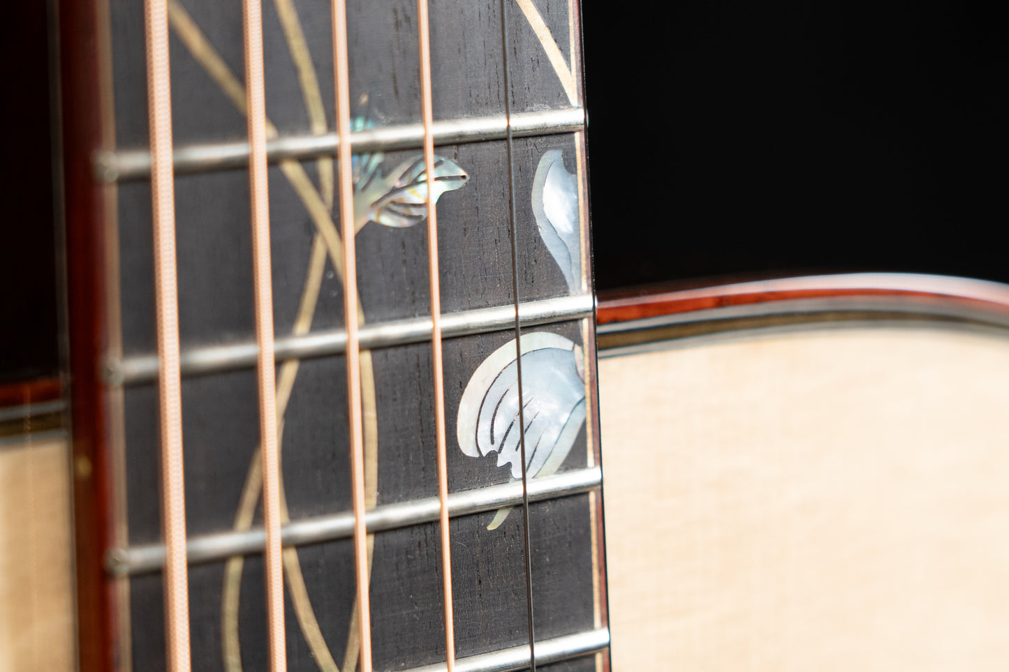 Huss & Dalton Custom Dreadnought TD-R 30th Anniversary Master Grade Bear Claw Italian / Master Grade Brazilian