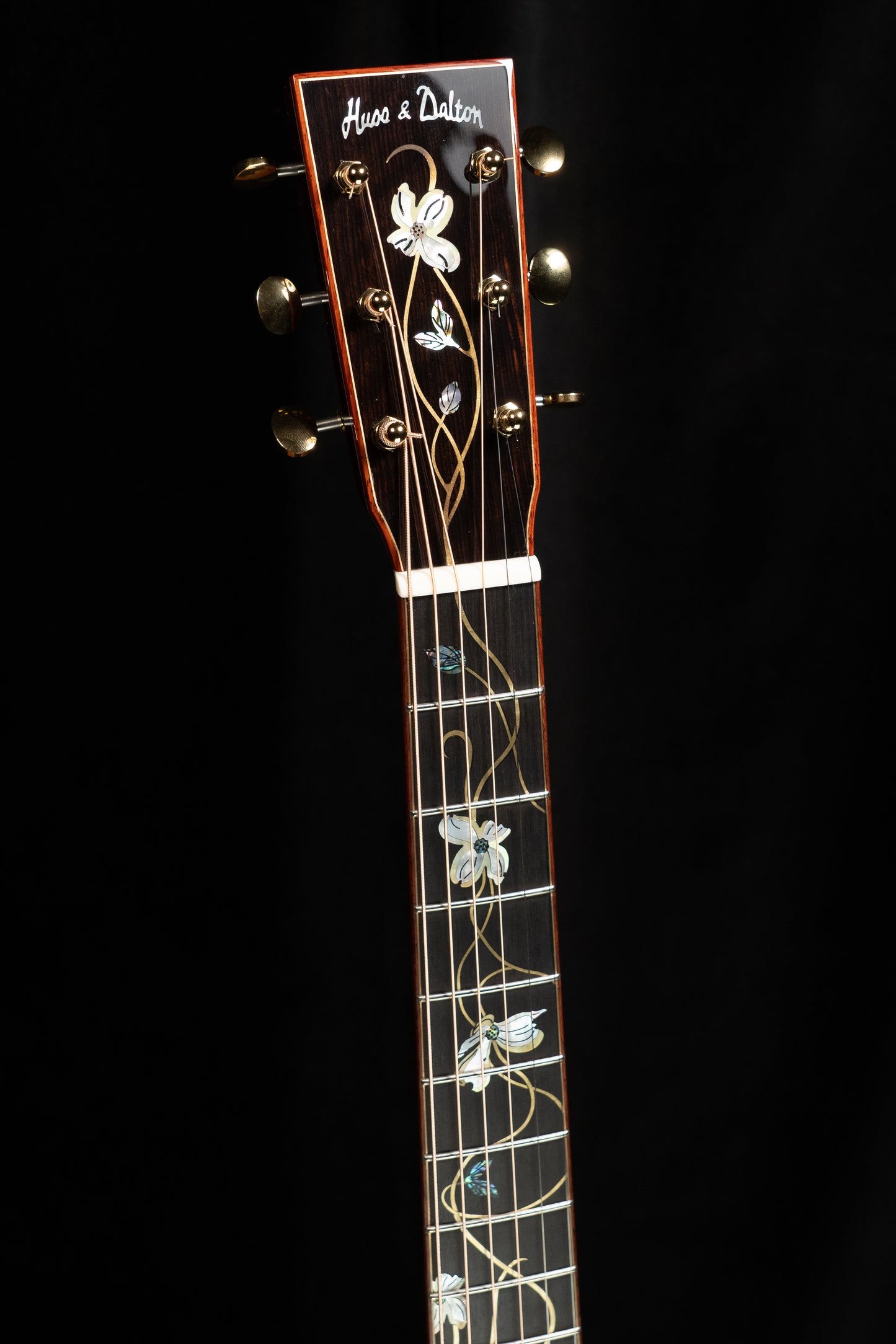 Huss & Dalton Custom Dreadnought TD-R 30th Anniversary Master Grade Bear Claw Italian / Master Grade Brazilian