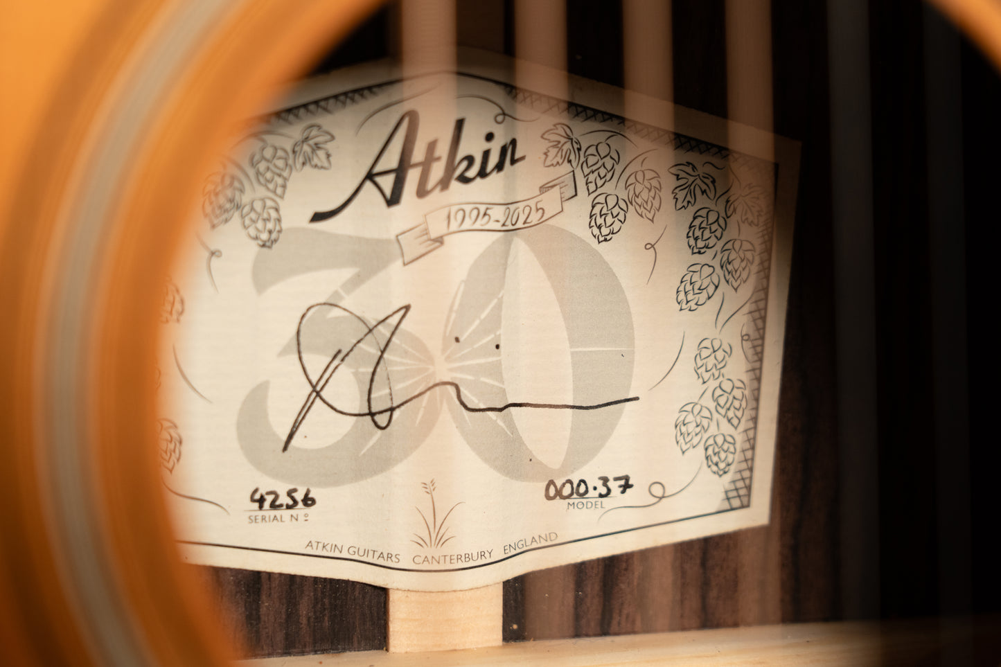 Atkin 00037 Baked Sitka/Indian Rosewood