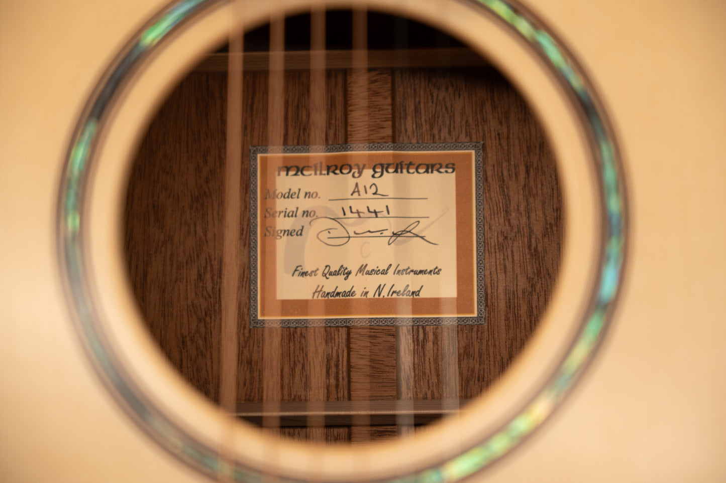 McIlroy A12 Engelmann Spruce/Brazilian Mahogany