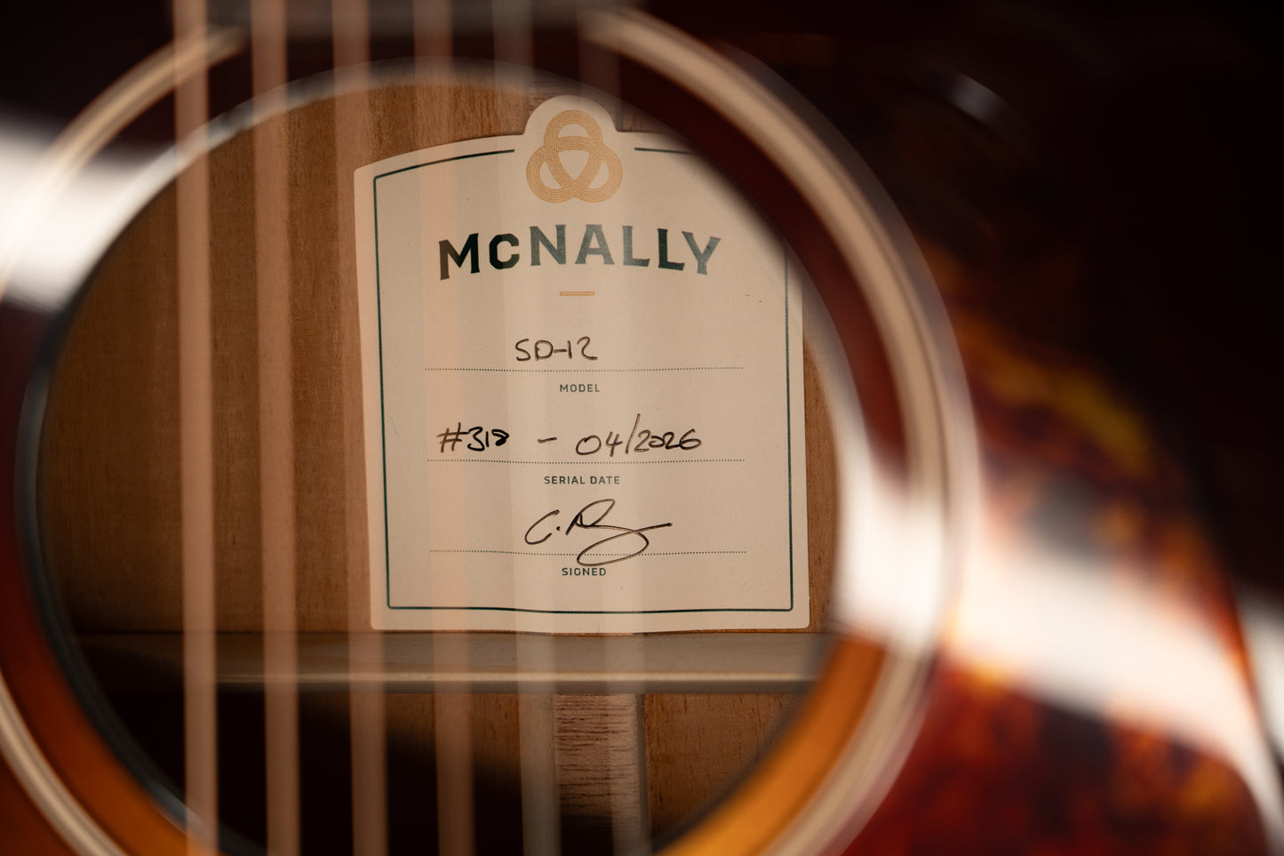 McNally SD-12 Slope Sitka/Mahogany