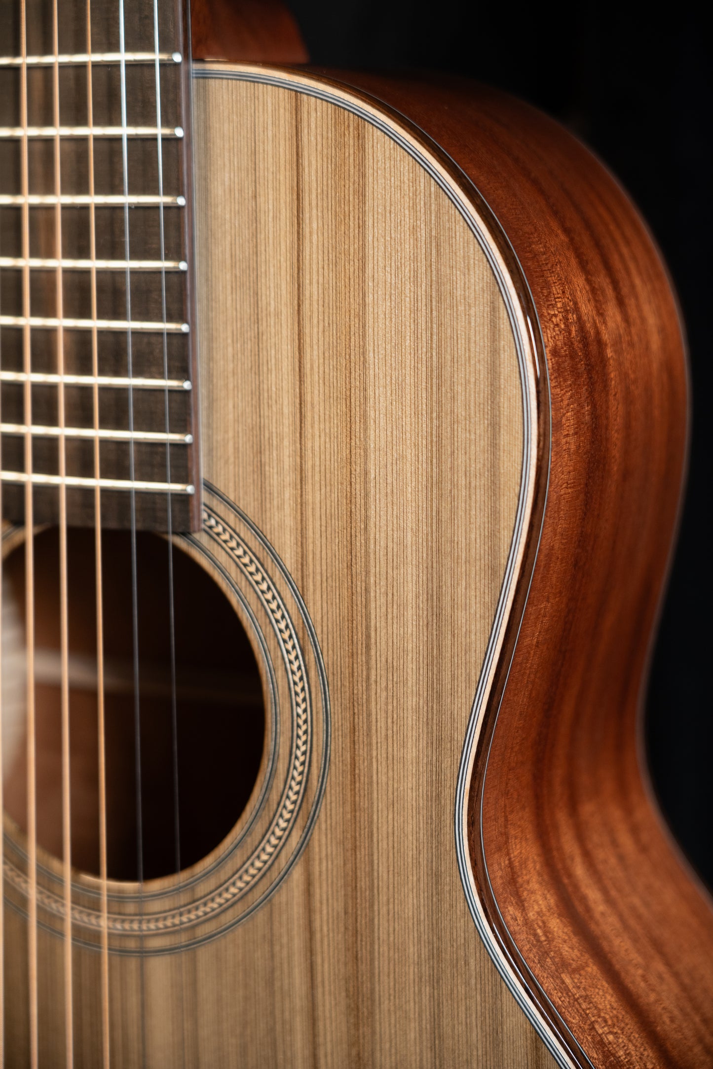Huss & Dalton OO-SP Custom 12 Fret Ancient Cypress/Sinker Mahogany