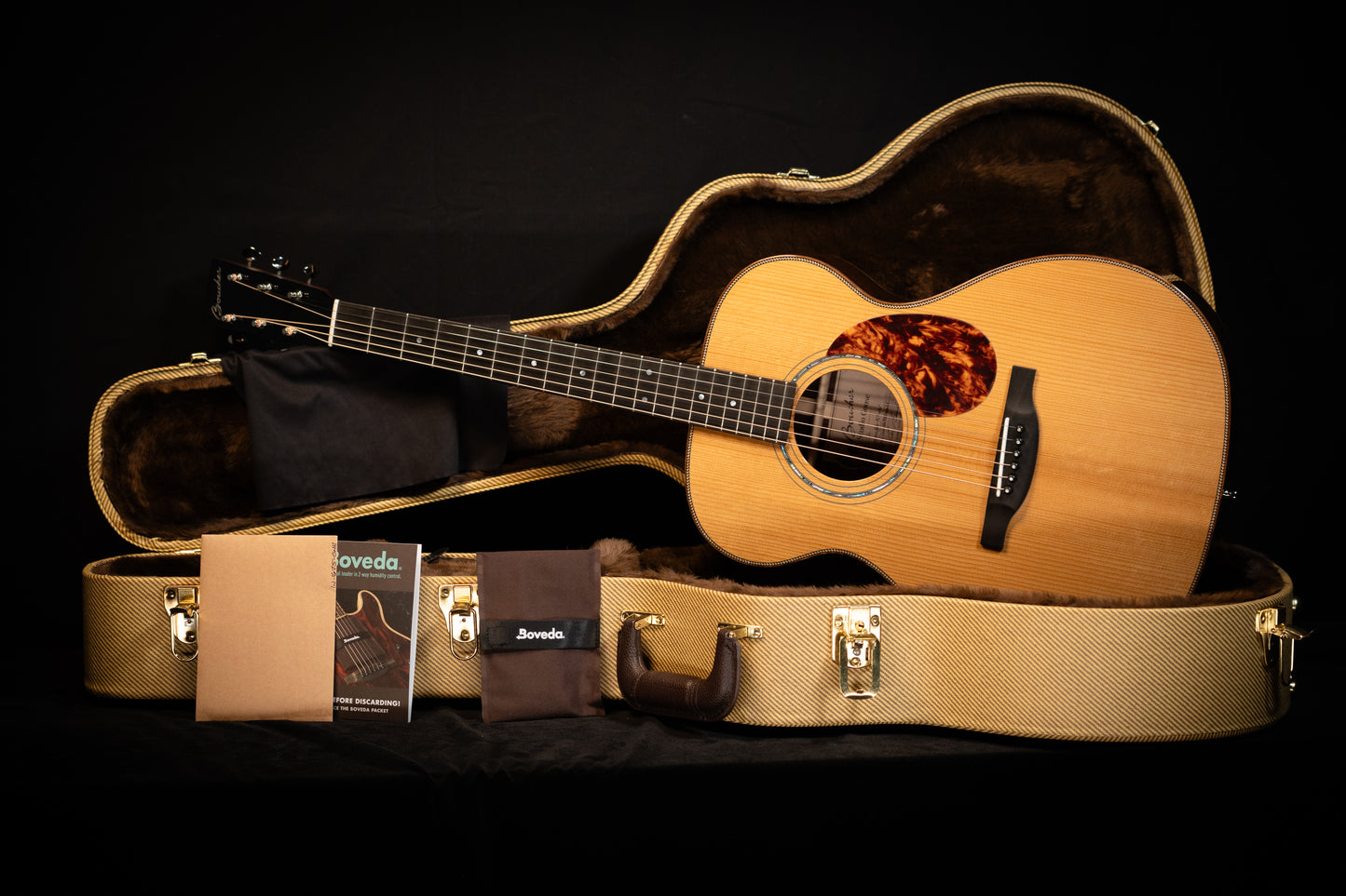 Boucher SG-51-MV Torrefied Adirondack/East Indian Rosewood