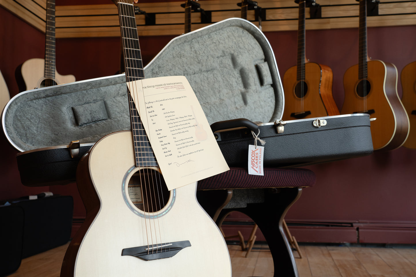 McIlroy A12 Engelmann Spruce/Brazilian Mahogany