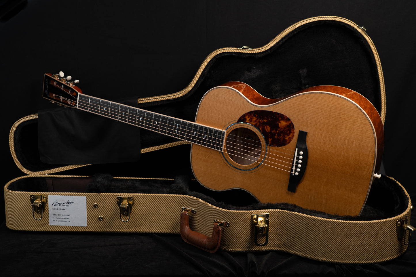 Boucher LE-SG-161-MV 5A Master Adirondack/5A Quilted Maple Limited Edition!
