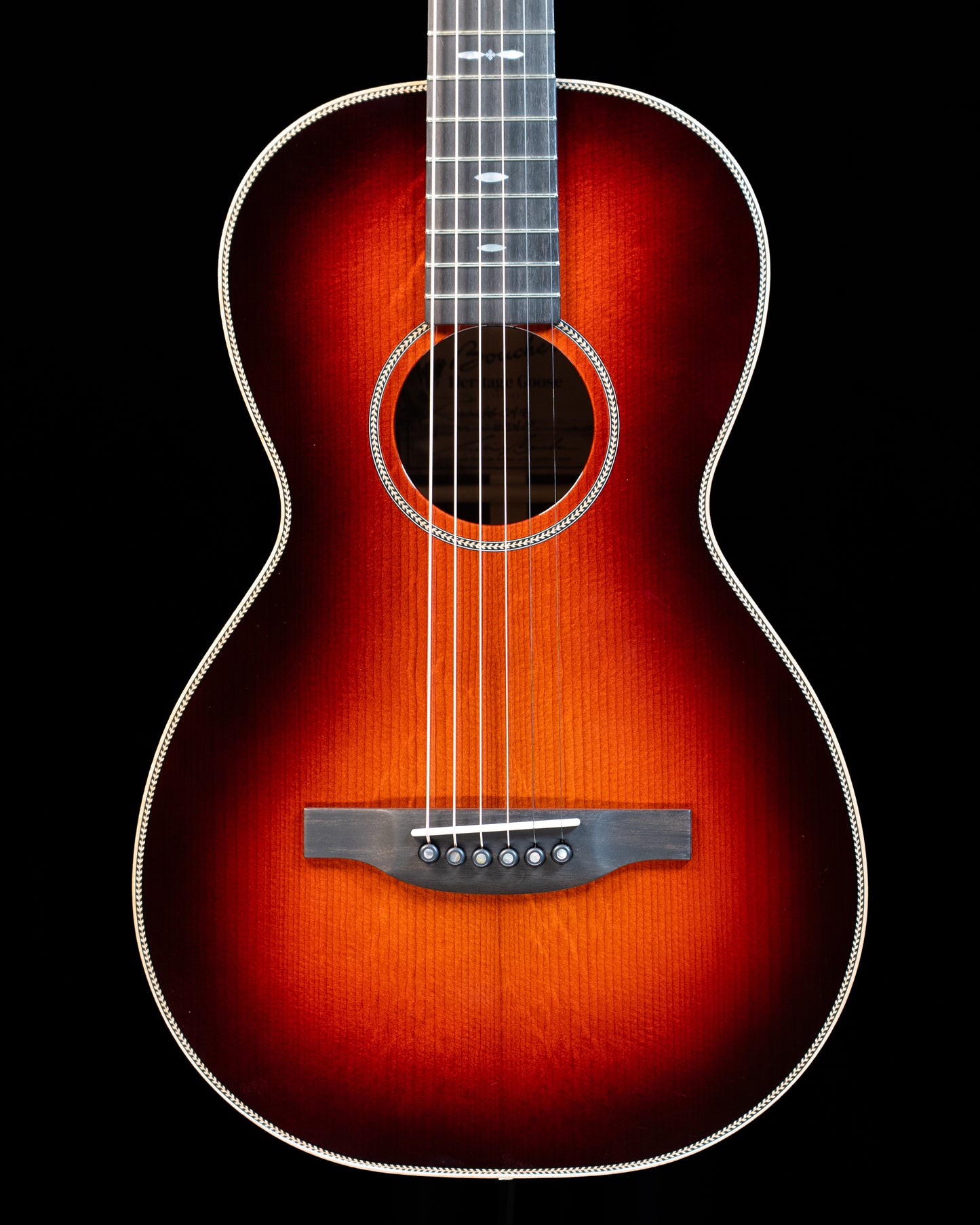 Boucher HG-54-B Heritage Goose Parlor Torrefied Adirondack/Rosewood