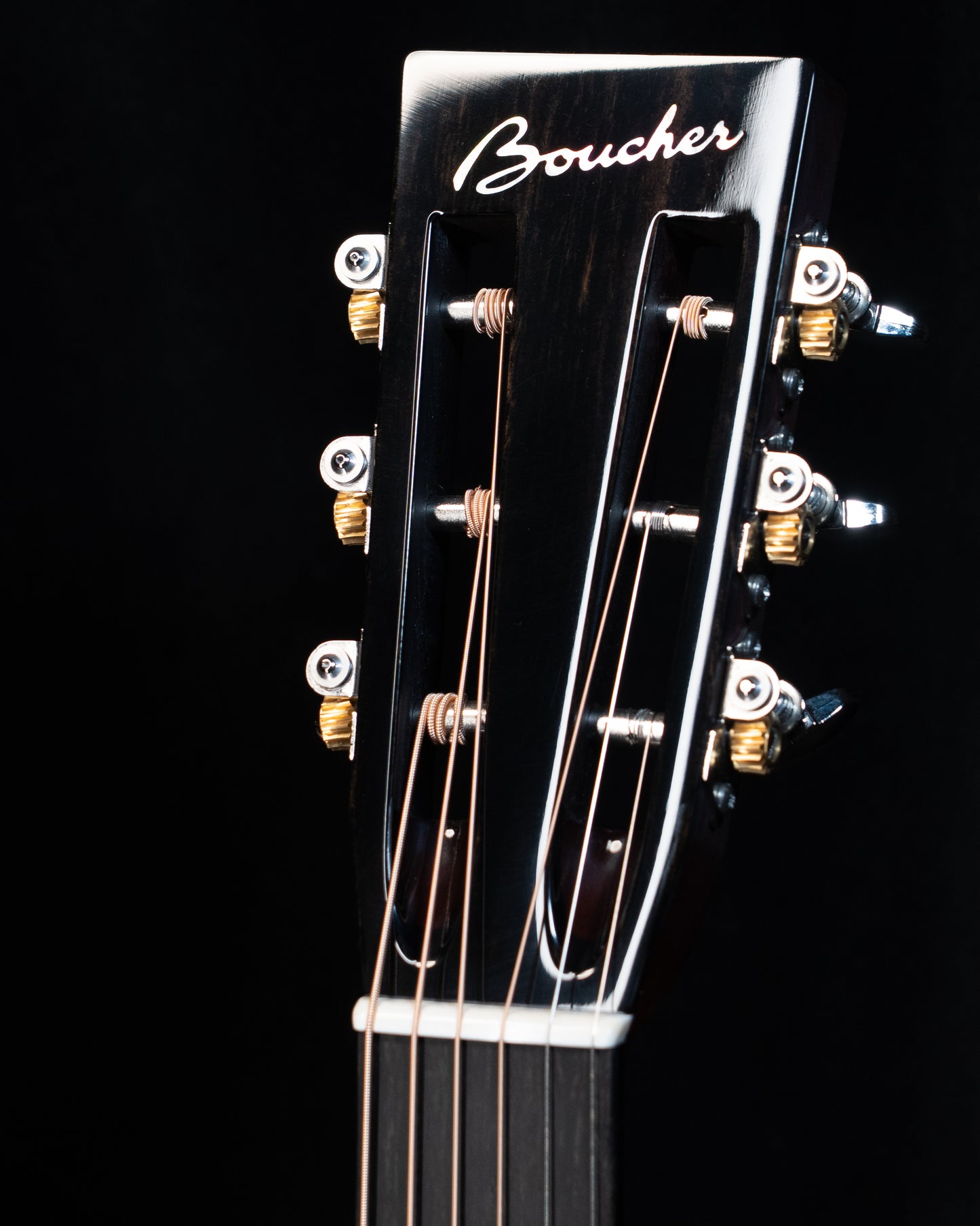 Boucher HG-56-BM 000 12 Fret Slotted Headstock Master Grade Adirondack/Rosewood