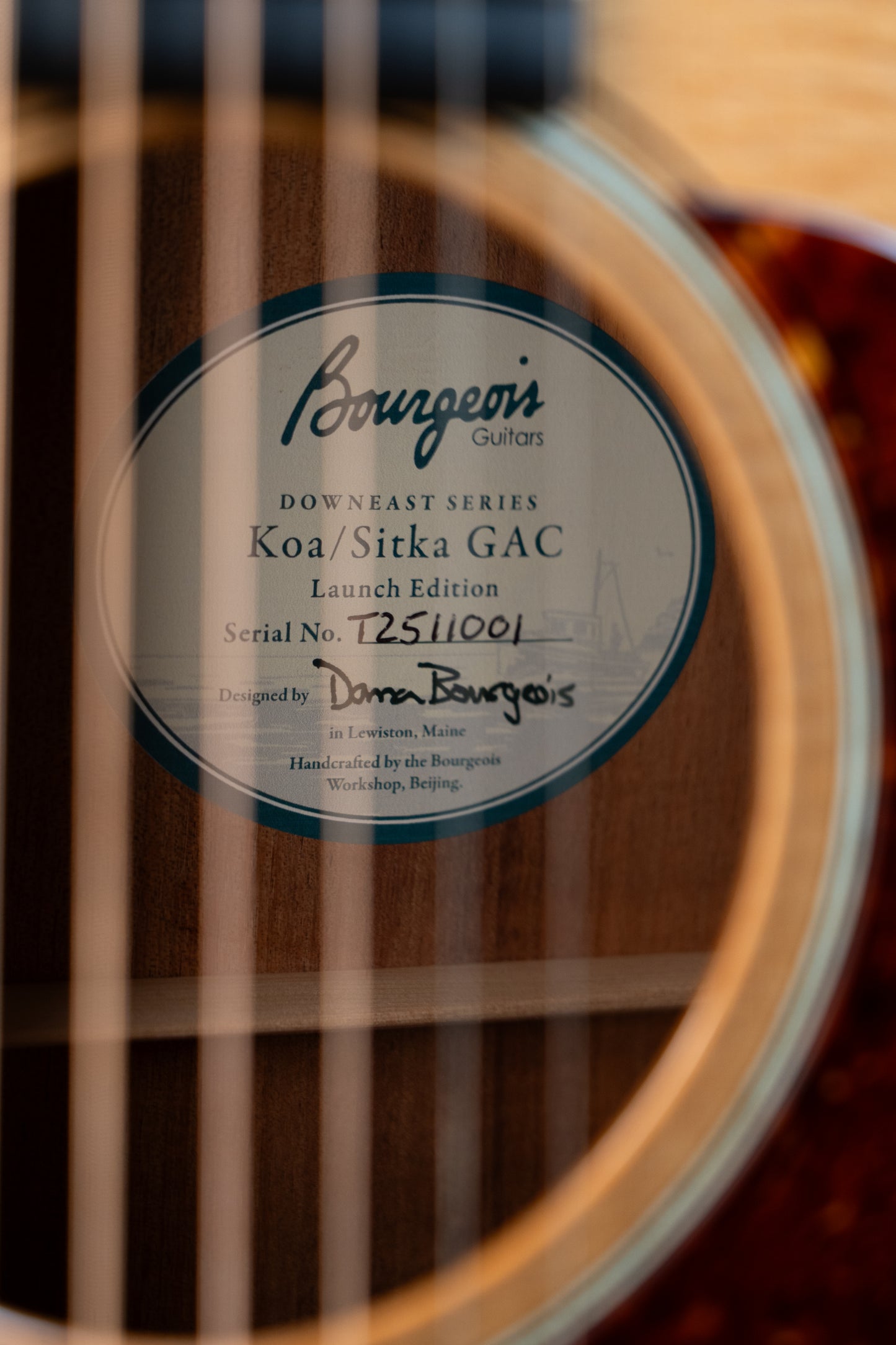 Bourgeois Downeast GAC AT Sitka/Koa Limited Edition