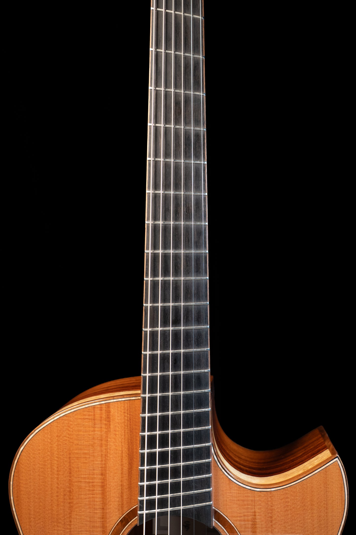 Avenir 25-AC-CSR-FF Western Red Cedar/Santos Rosewood Fan Fret Updated Pics!
