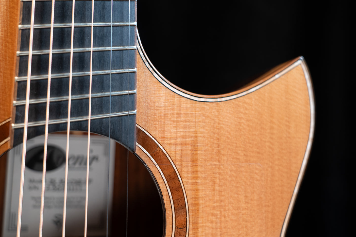 Avenir 25-AC-CSR-FF Western Red Cedar/Santos Rosewood Fan Fret Updated Pics!