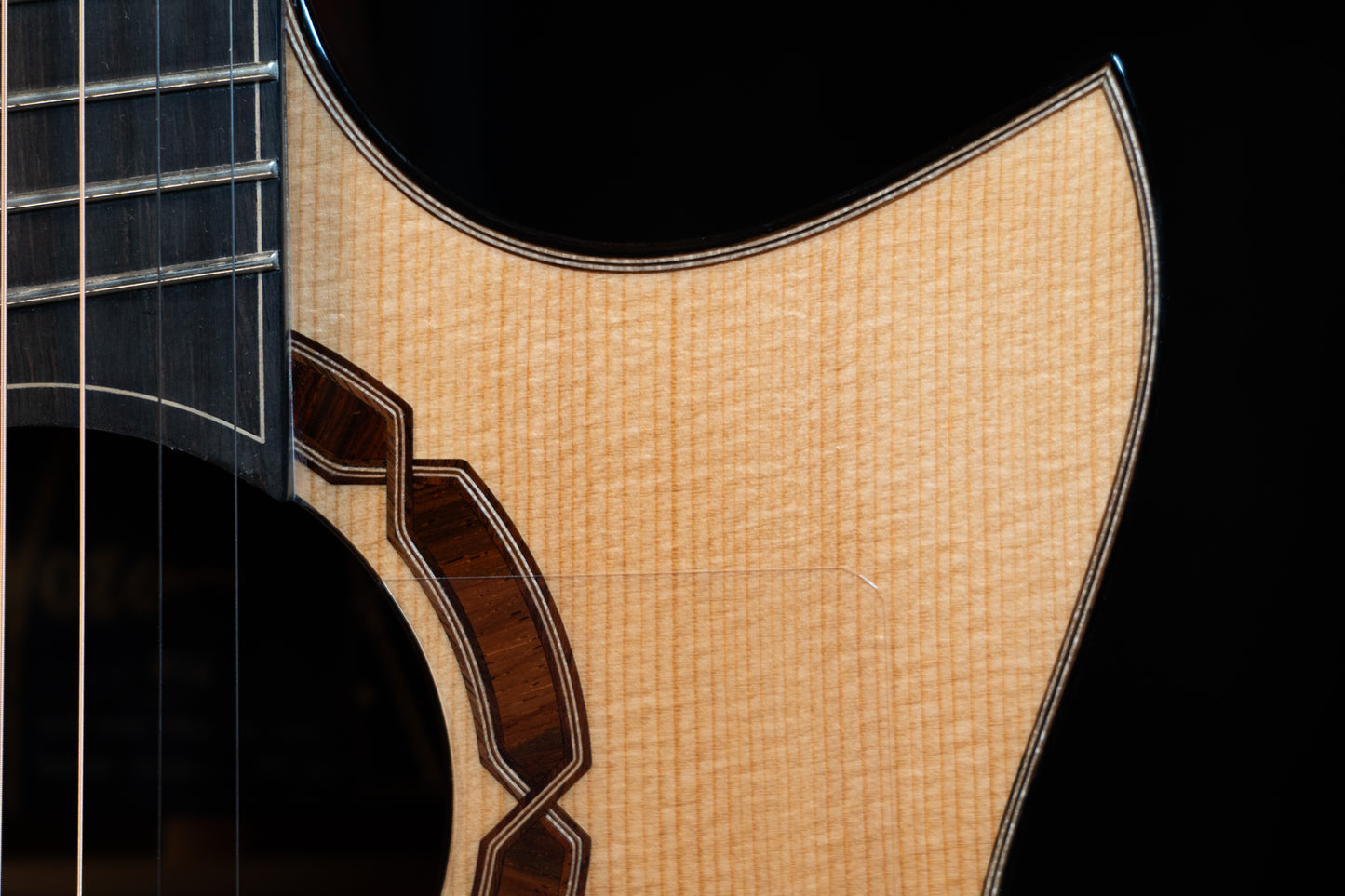 Hozen Blue Label MJ Swiss Moon Spruce/Cocobolo Fan Fret Updated Pics!