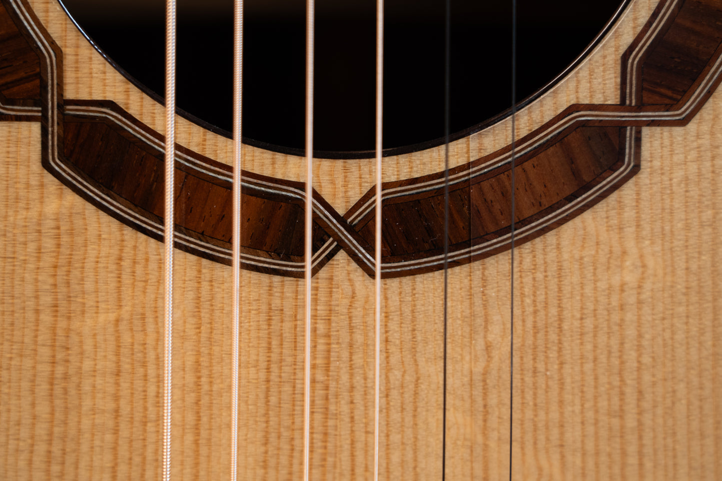 Hozen Blue Label MJ Swiss Moon Spruce/Cocobolo Fan Fret Updated Pics!